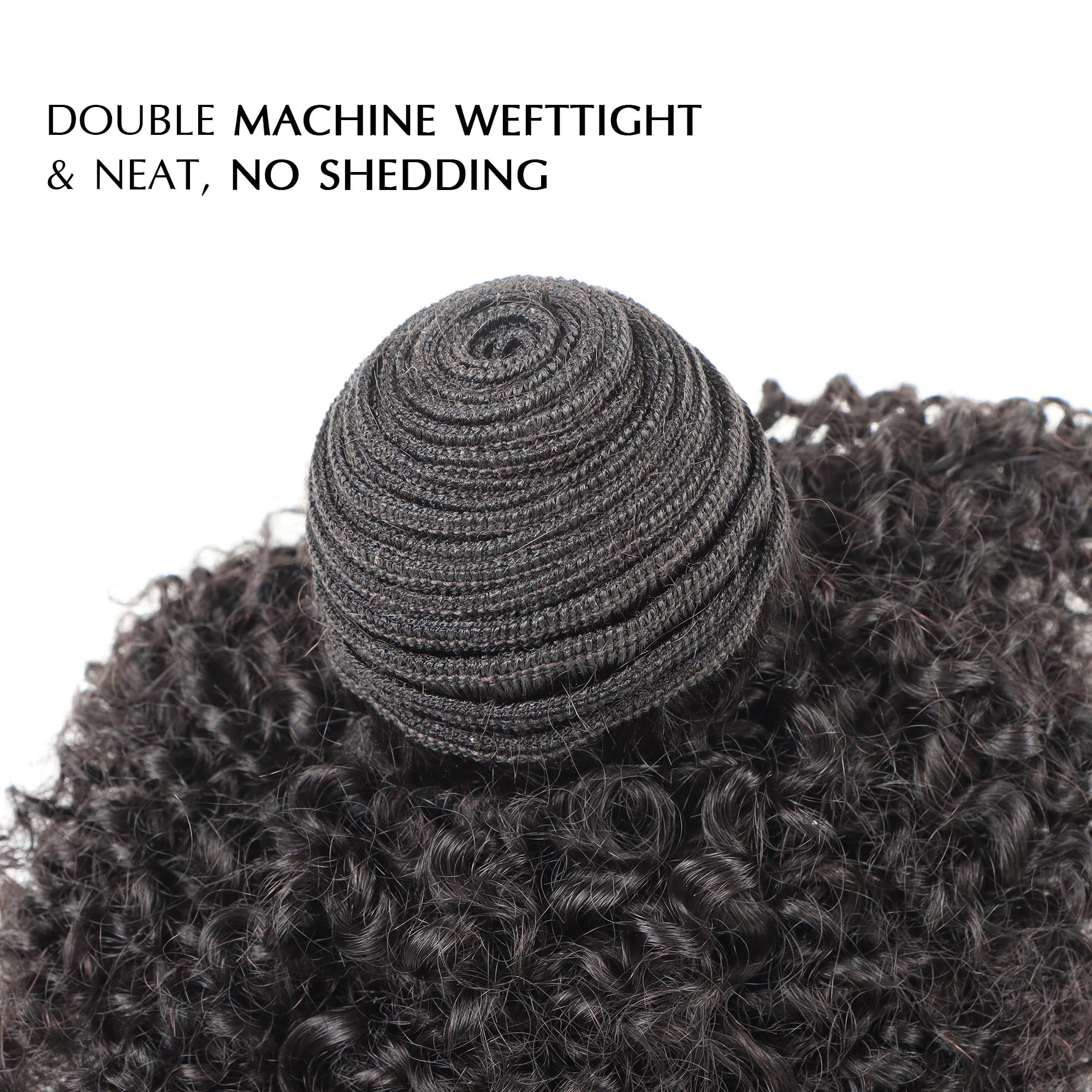 Amazon.com : Mongolian Afro Kinky Curly Bundles Human Hair 8 
