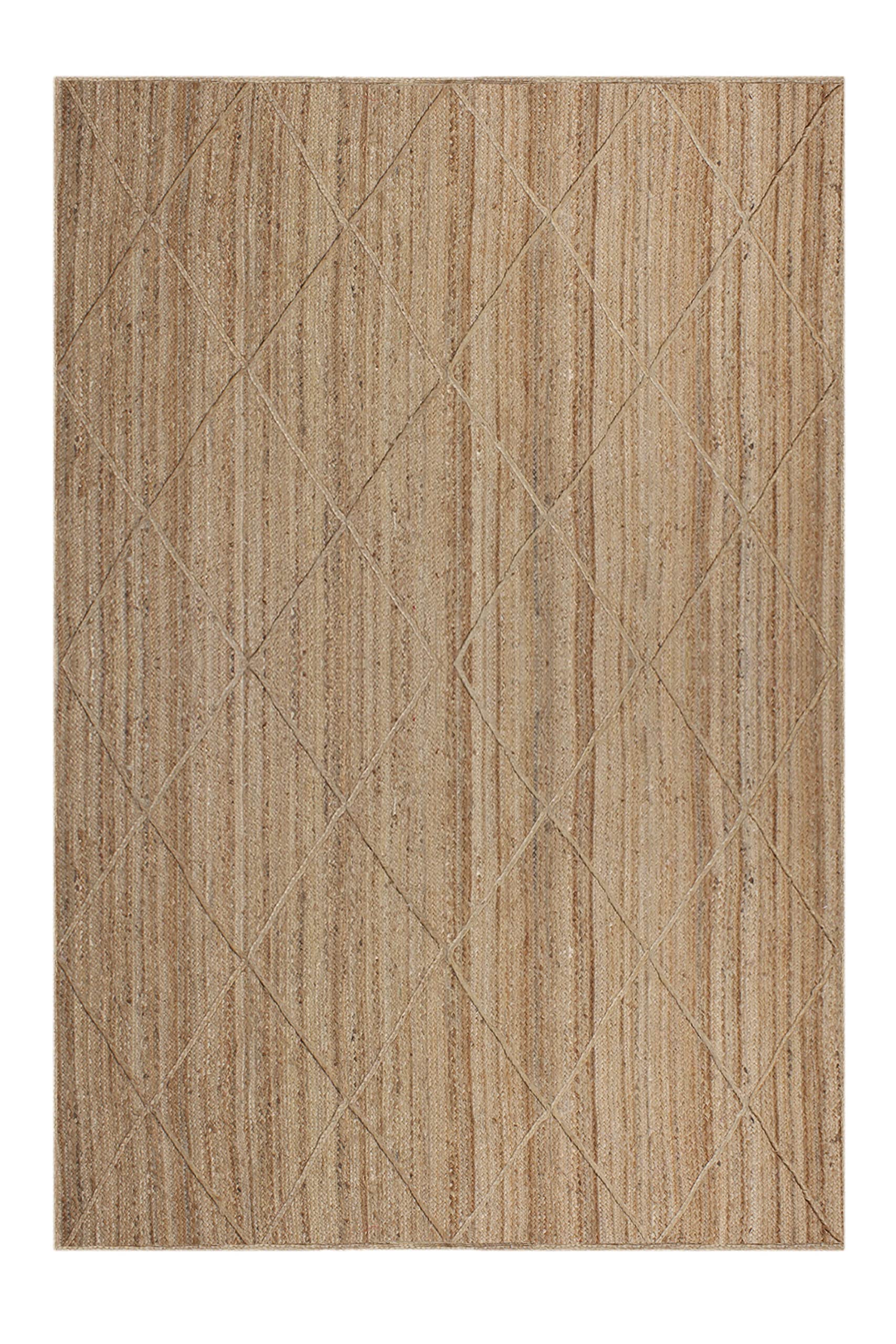 Kilim Dywan 25 x 35 cm, beżowy, pleciony dywan z juty do wewnątrz, na zewnątrz, dywan o wysokim natężeniu ruchu, nad jeziorem, do domu, sypialni, jadalni, salonu