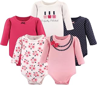 Little Treasure Cotton Bodysuits Polished