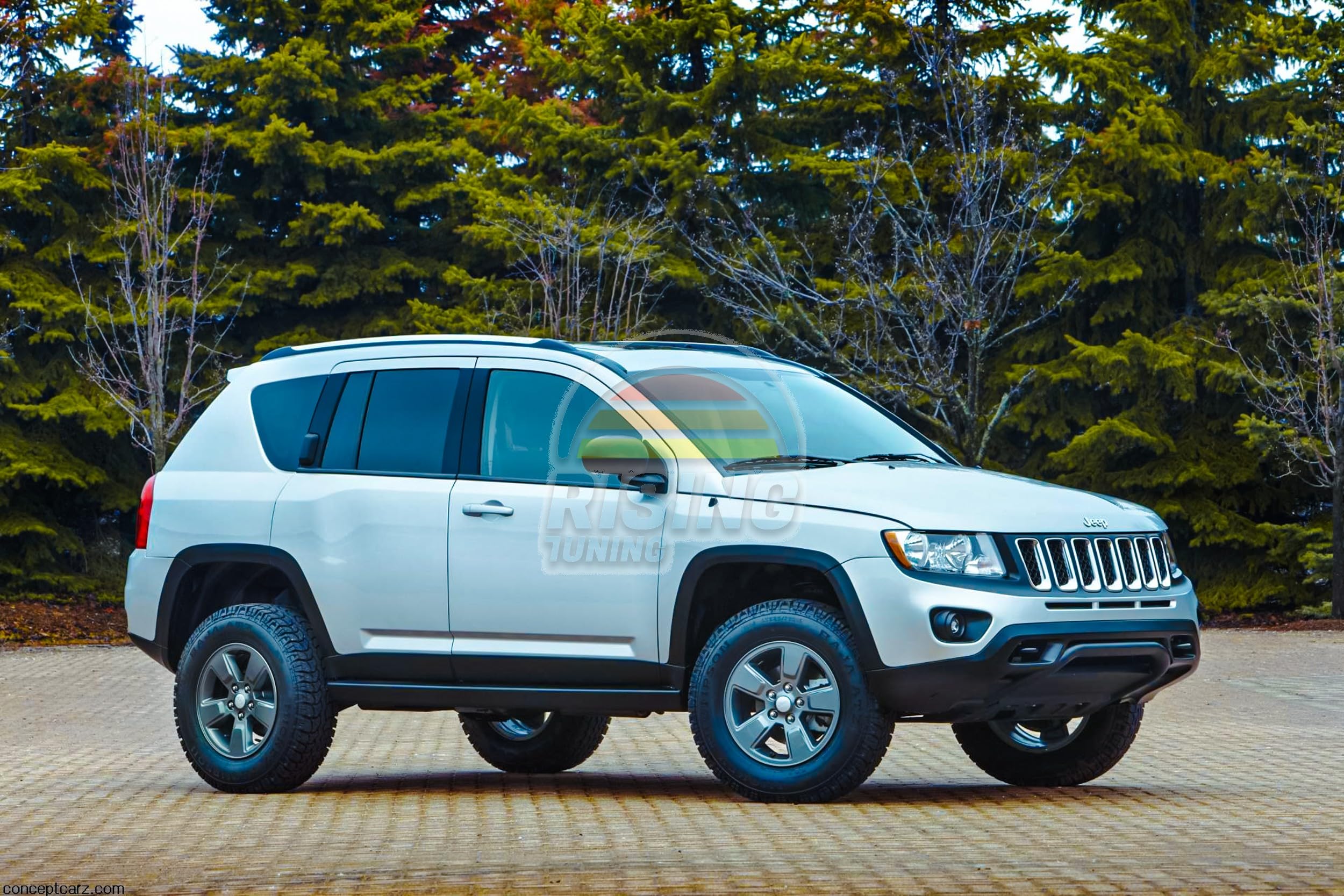 Amazon.co.jp: RisingTuning リフトアップキット — Jeep Compass MK