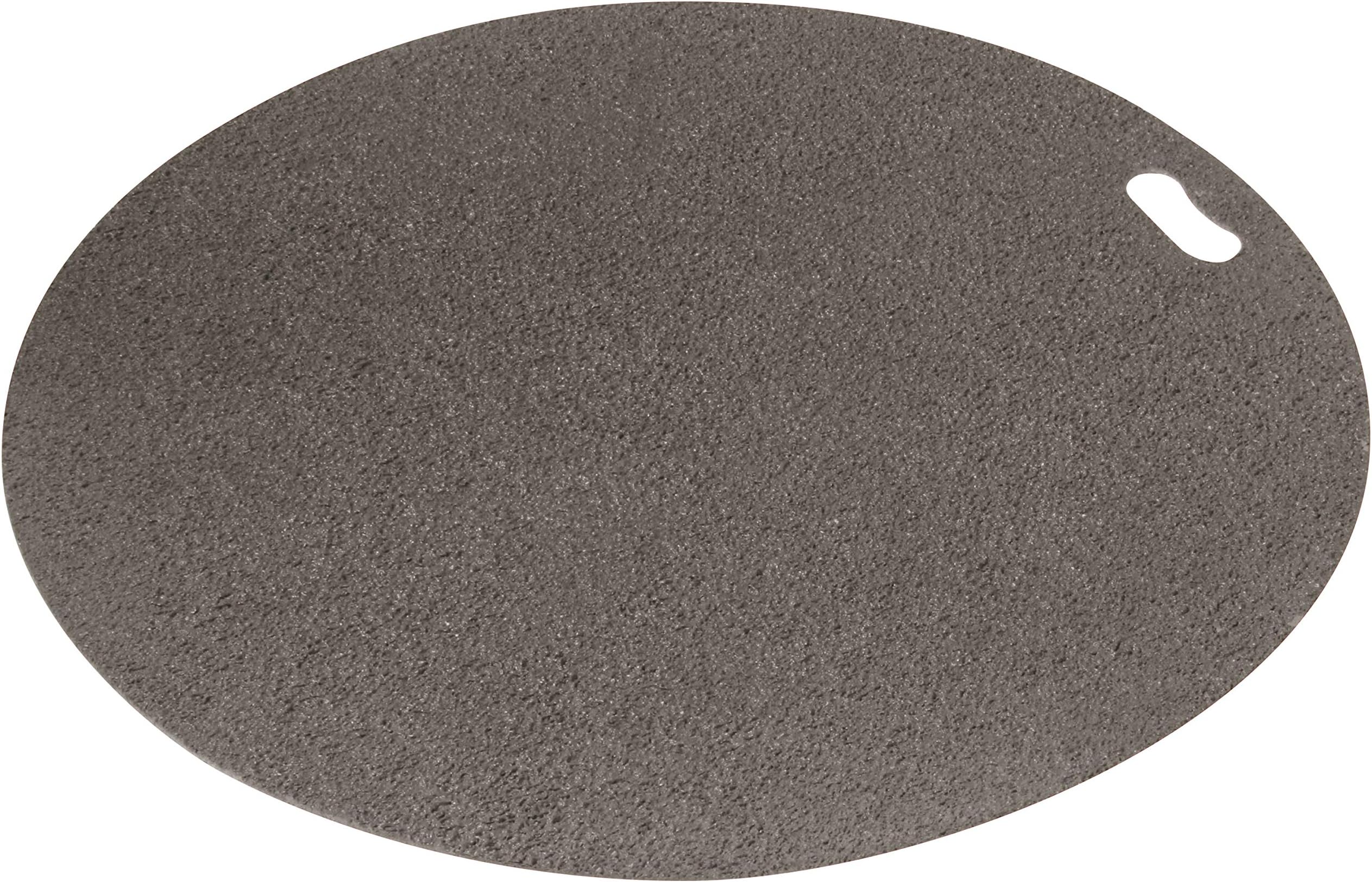 Gray Grill Pad, Round