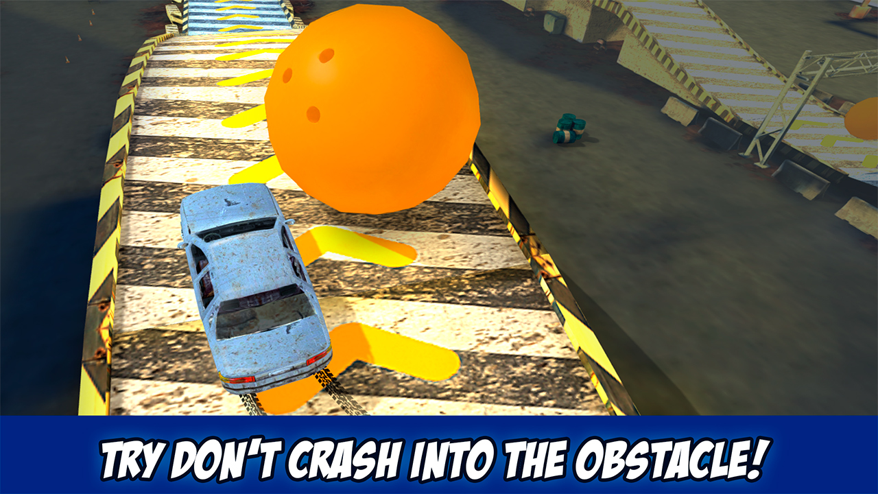 Car Bowling Racing 3D Smashing Strike Bowling Rush Car Accident Sim Car Driver Skittle Ball