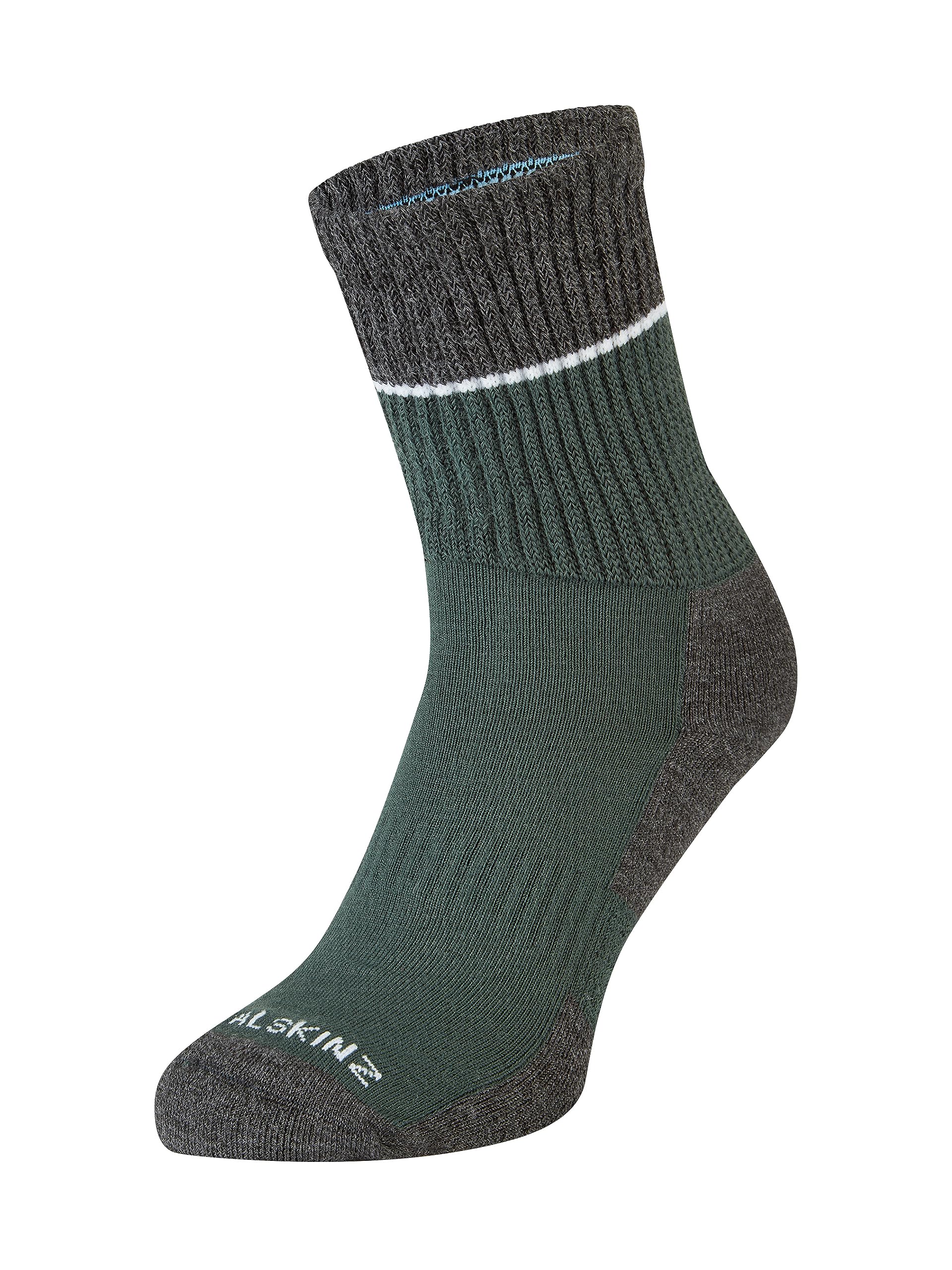 SEALSKINZ | Thurton | Unisex Solo QuickDry Mid Length All Weather Everyday Socks | Handles High Perspiration Levels | Breathable & Wearable