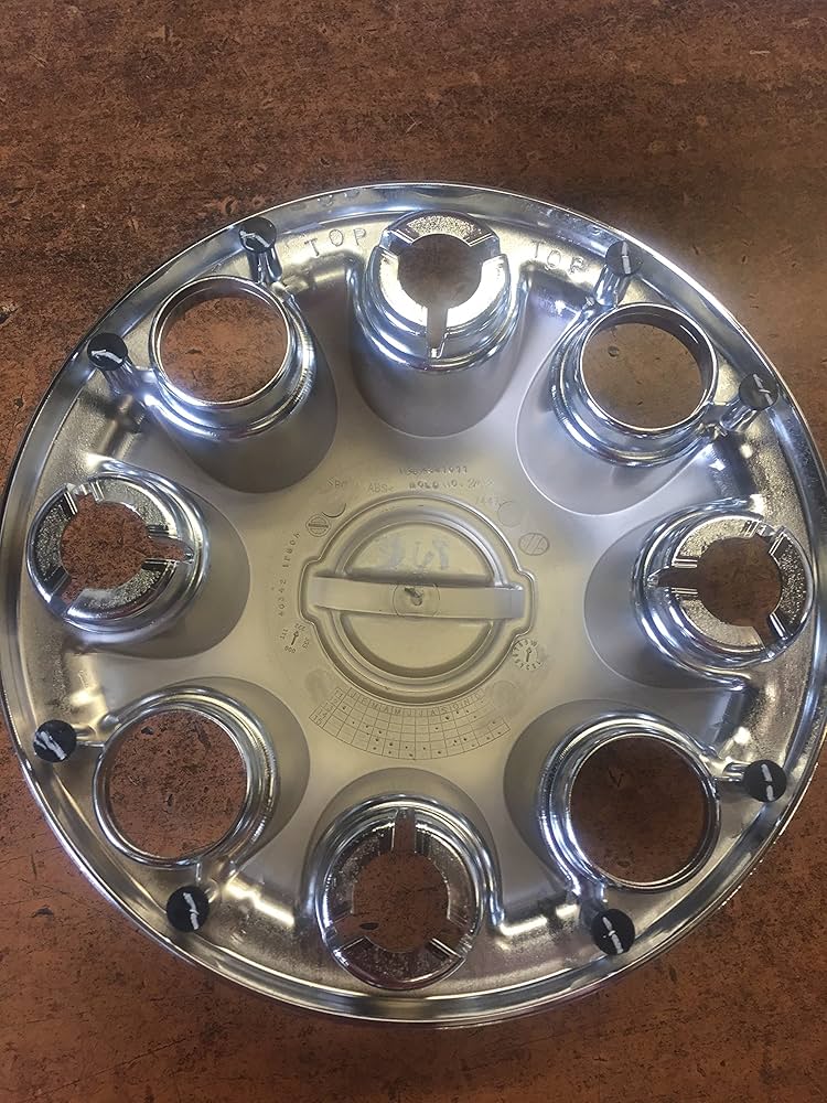 Amazon.com: NISSAN New OEM 8 Lug Chrome Center Cap for NV