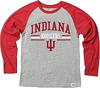 Vista 53 de Wes and Willy NCAA playera raglán de manga larga para niños