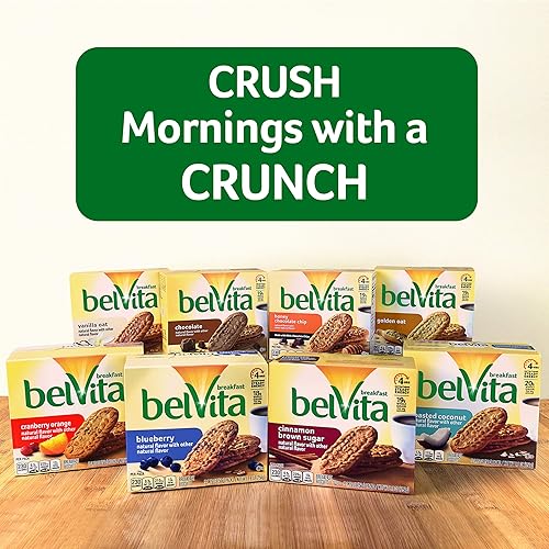 Miniatura 65 de belVita Galletas de desayuno de chocolate, 5 paquetes (4 galletas por paquete)