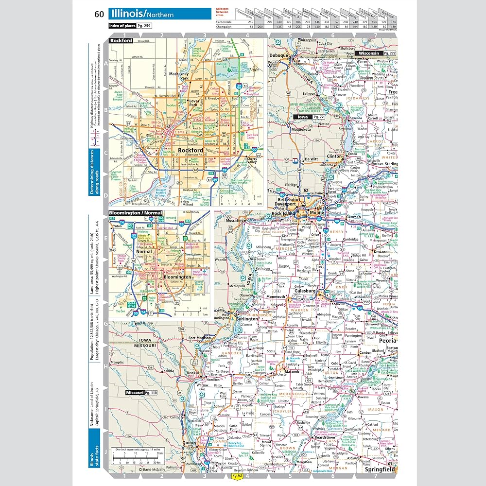 ■ RAND McNALLY ROAD ATLAS 1989 米国の道路地図 □ RAND McNALLY ROAD ATLAS 1989 米国の道路地図 □ RAND