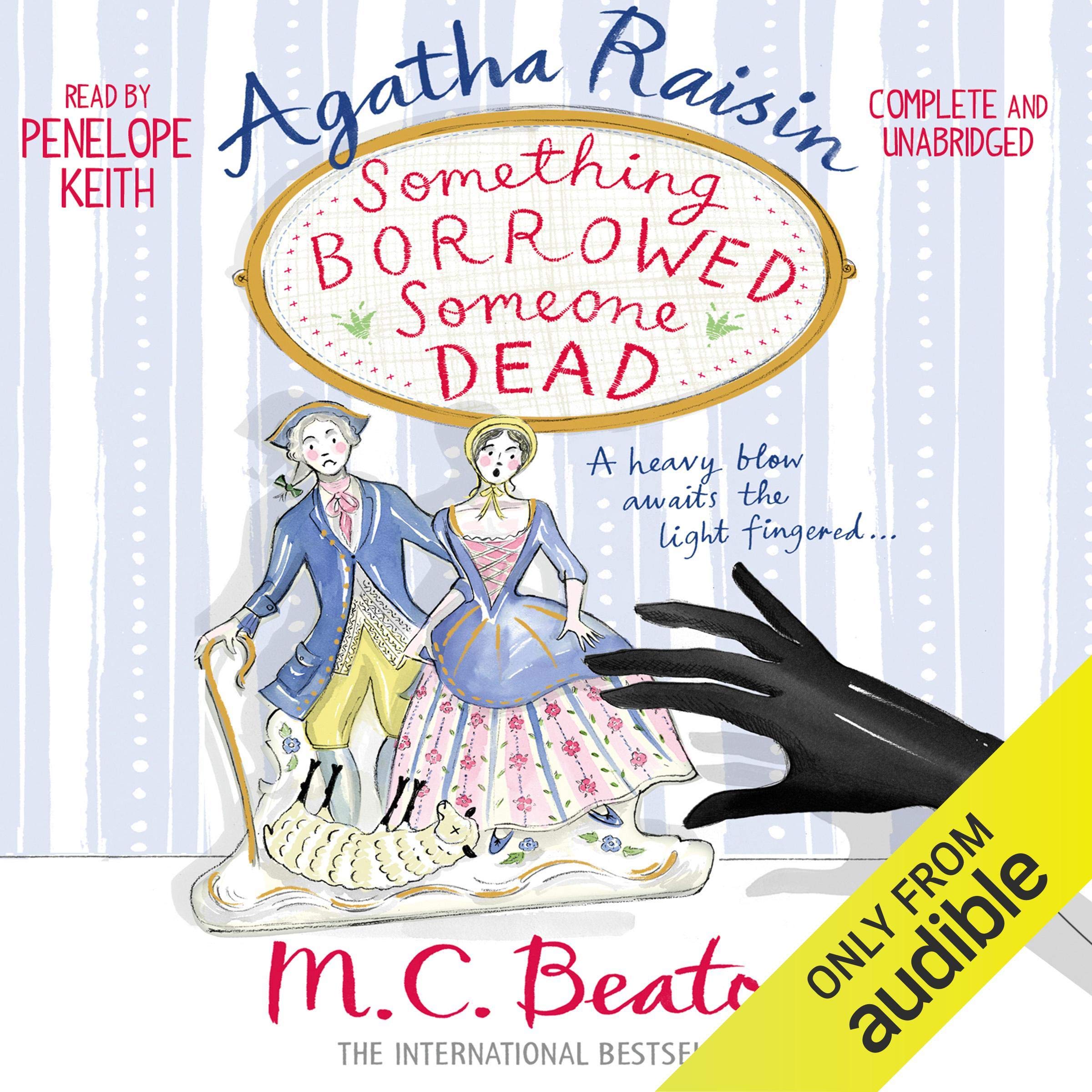 Cover art for Agatha Raisin: Something Borrowed, Someone Dead