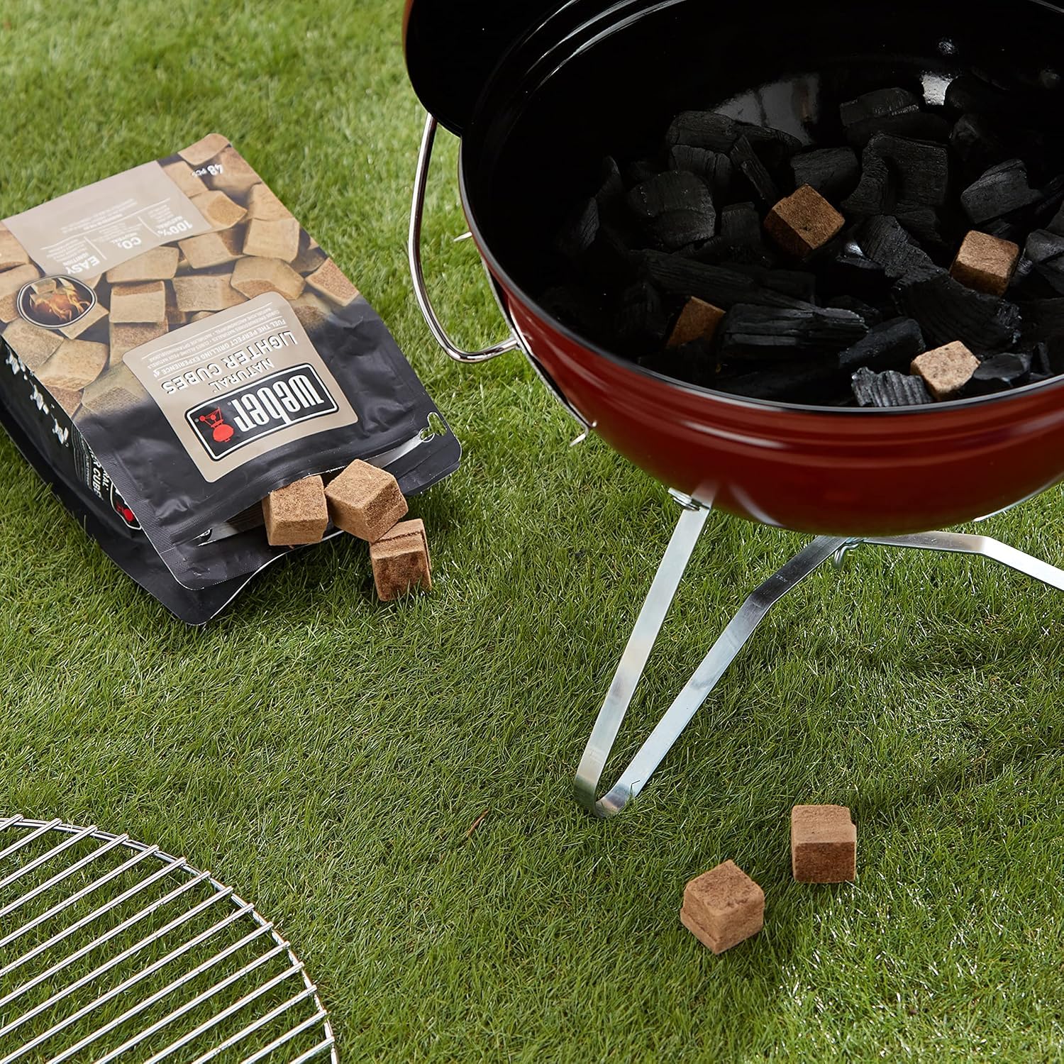 Amazon | Weber(ウェーバー) バーベキューコンロ グリル 点火キューブ