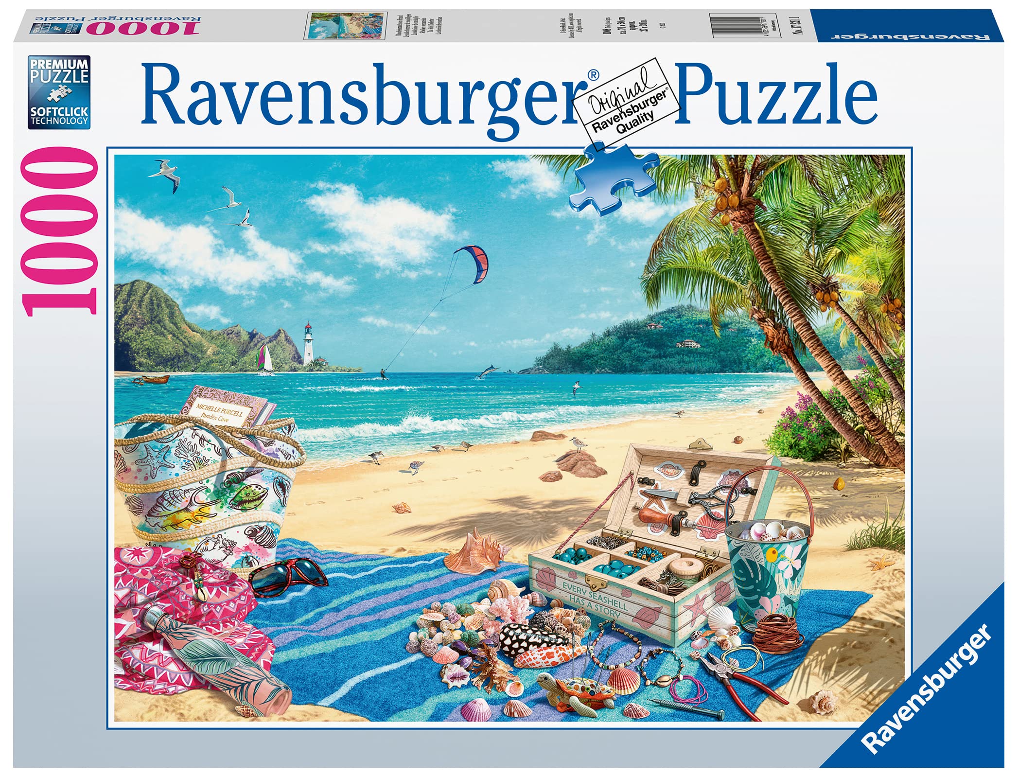 Ravensburger The Shell Collector 1000 Piece Puzzle Made & Complete Steve Read