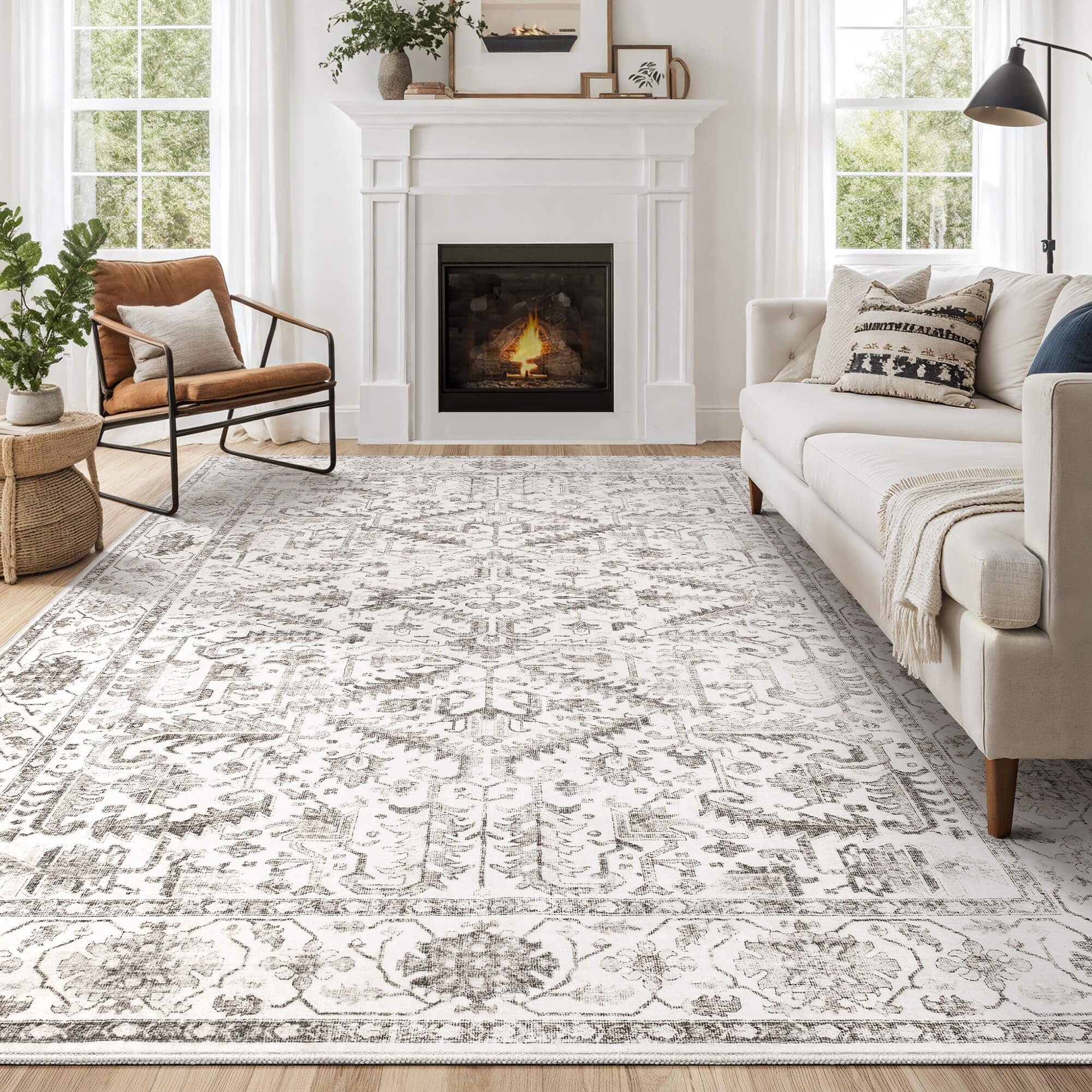 Amazon.com: Area Rugs 9x12 for Living Room - Washable Soft Large