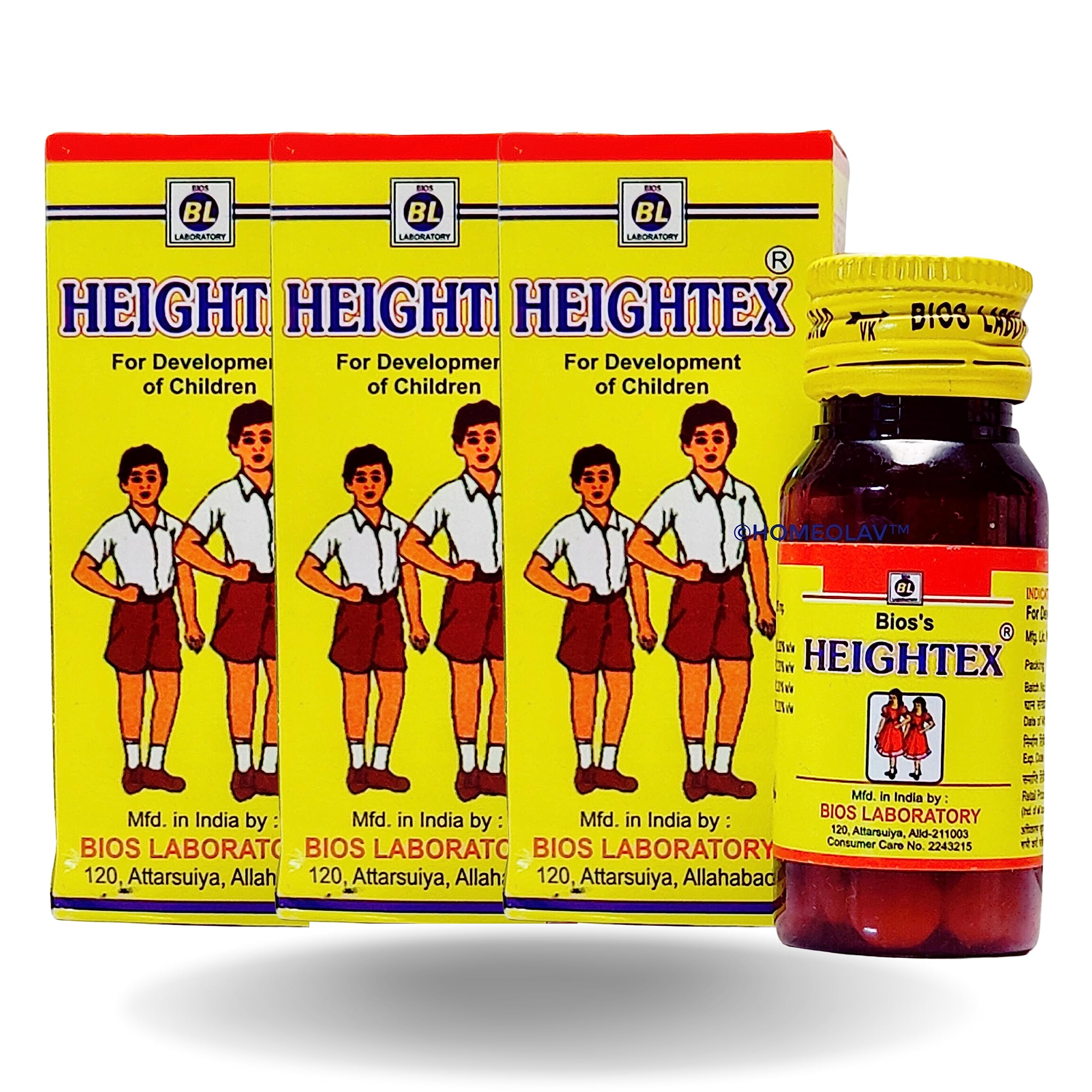 HOMEOLAV Bios Lab Heightex Tablets Homeopathy Pack Of 3 (B0CB1QPJYB) Amazon Price History, Amazon Price Tracker