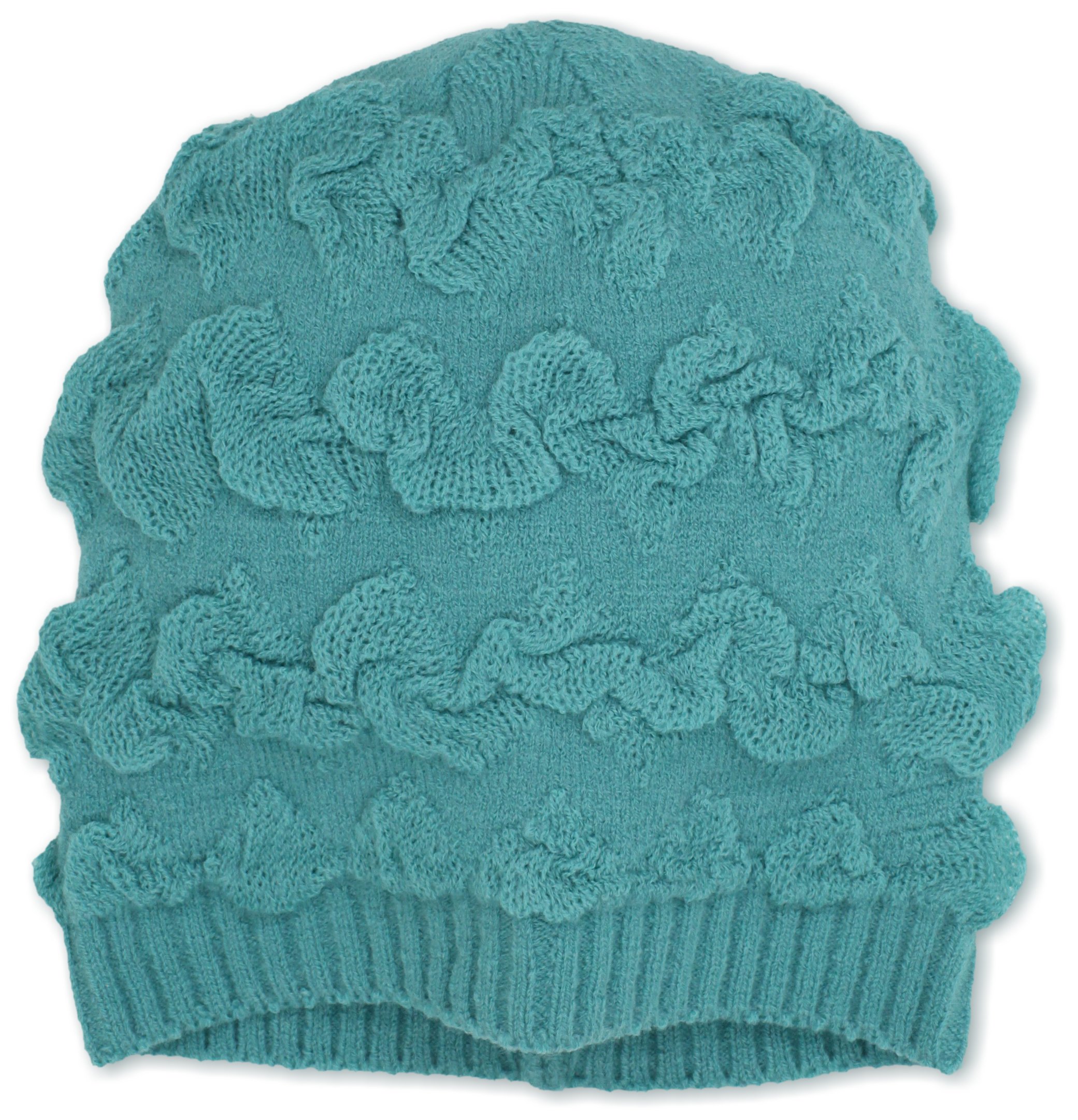 Women's Solid Chevron Pucker hat