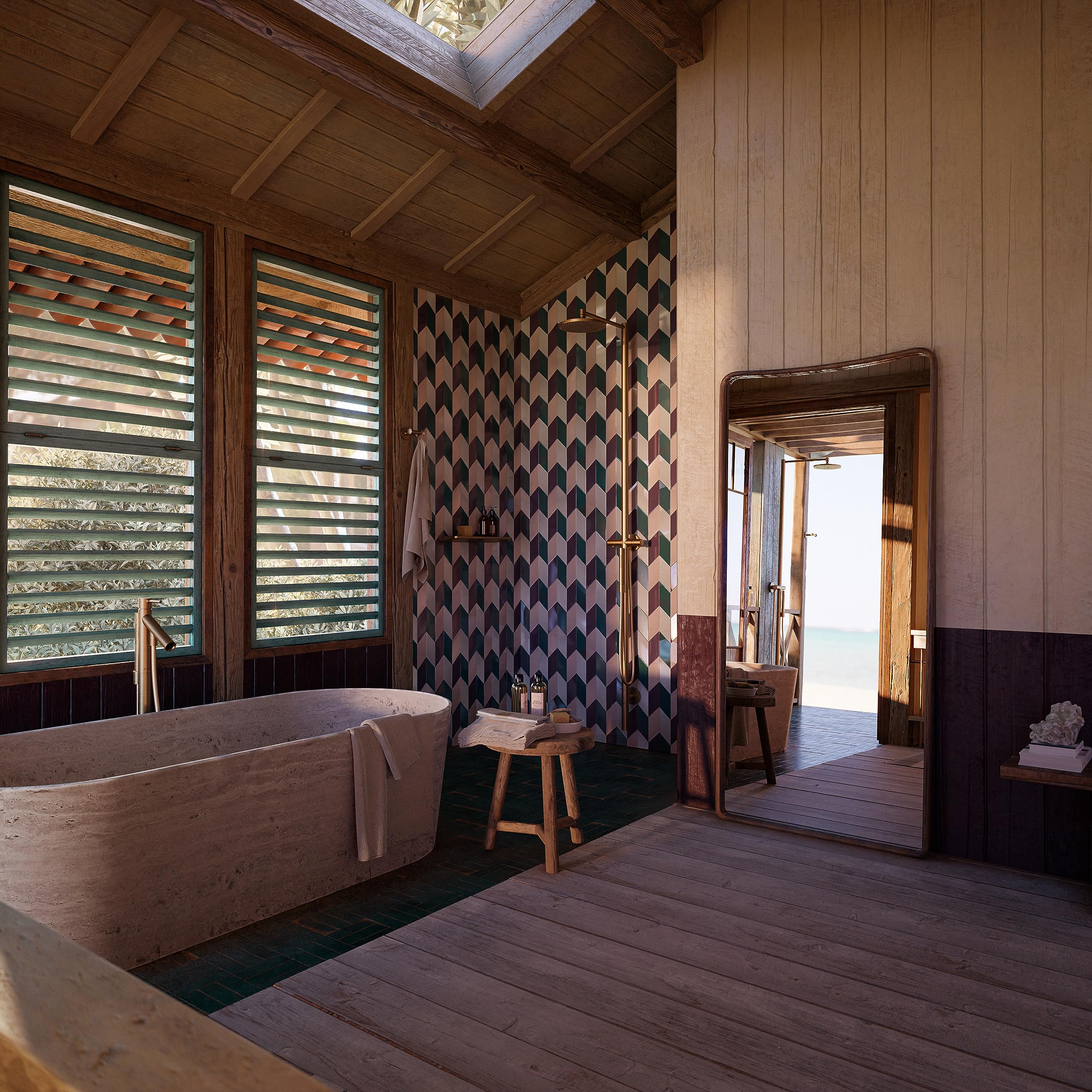 AXOR ShowerSolutions 10-inch Modern Showerhead 2-Spray with QuickClean in Chrome, 35297001