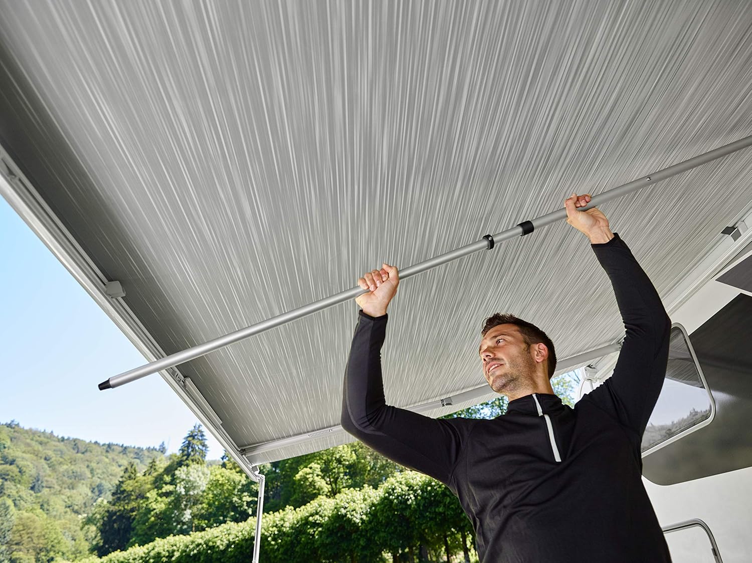 Thule Awning Tent Tension Rafter G2 2.50 m (Wall)-Silver