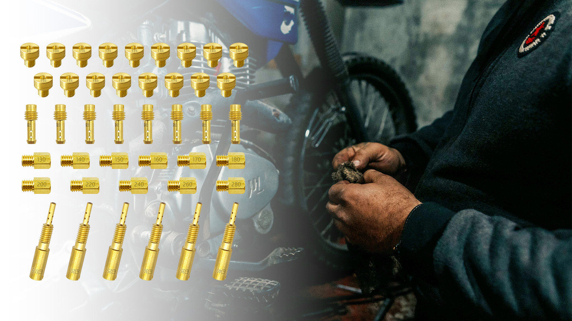 キロメロ Amazon.com: YGQ Main Jet and Pilot Slow Jet Kit for Mikuni