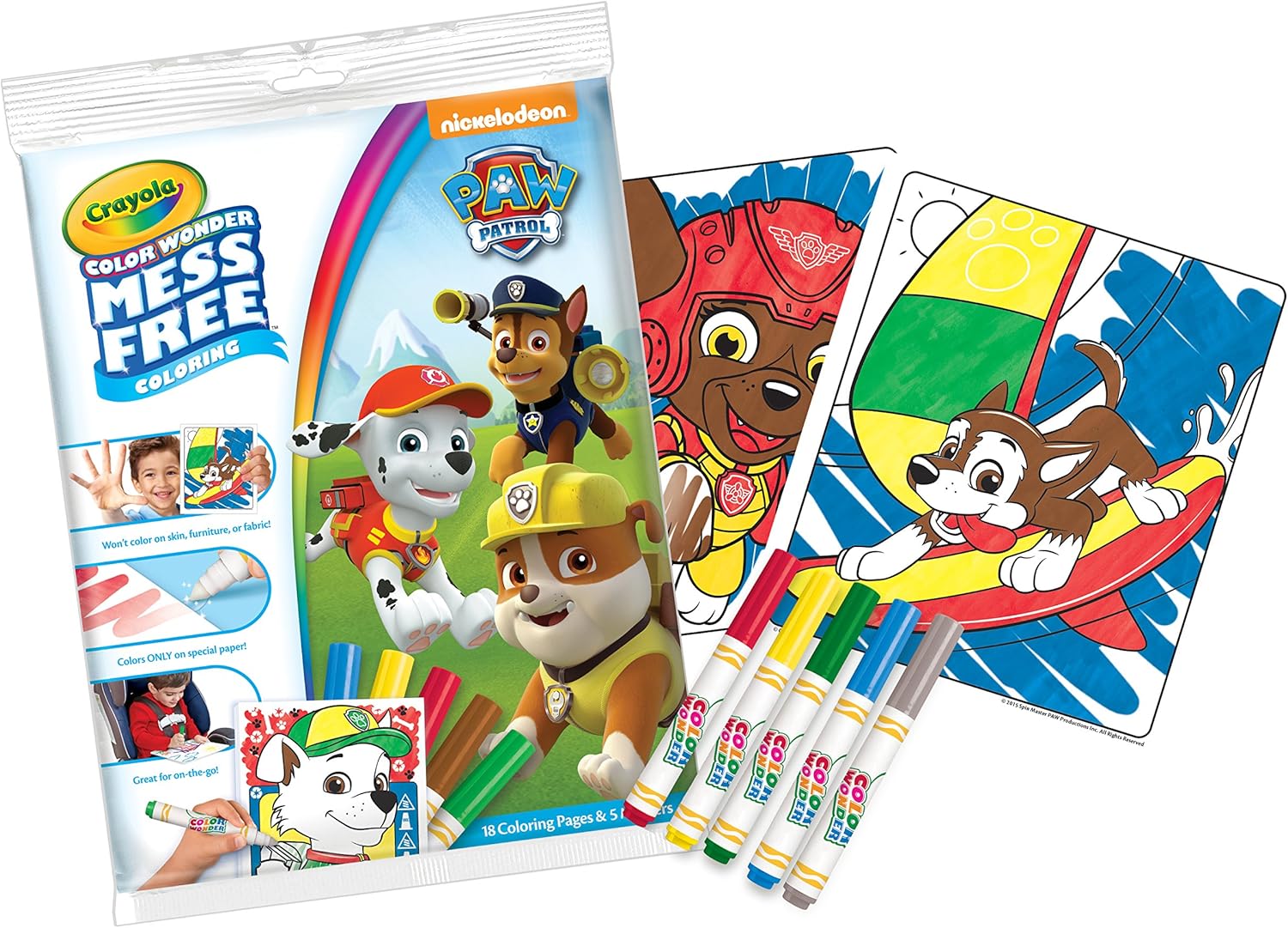 Crayola Paw Patrol Color Wonder Special Pack Amazon.co.uk Toys & Games