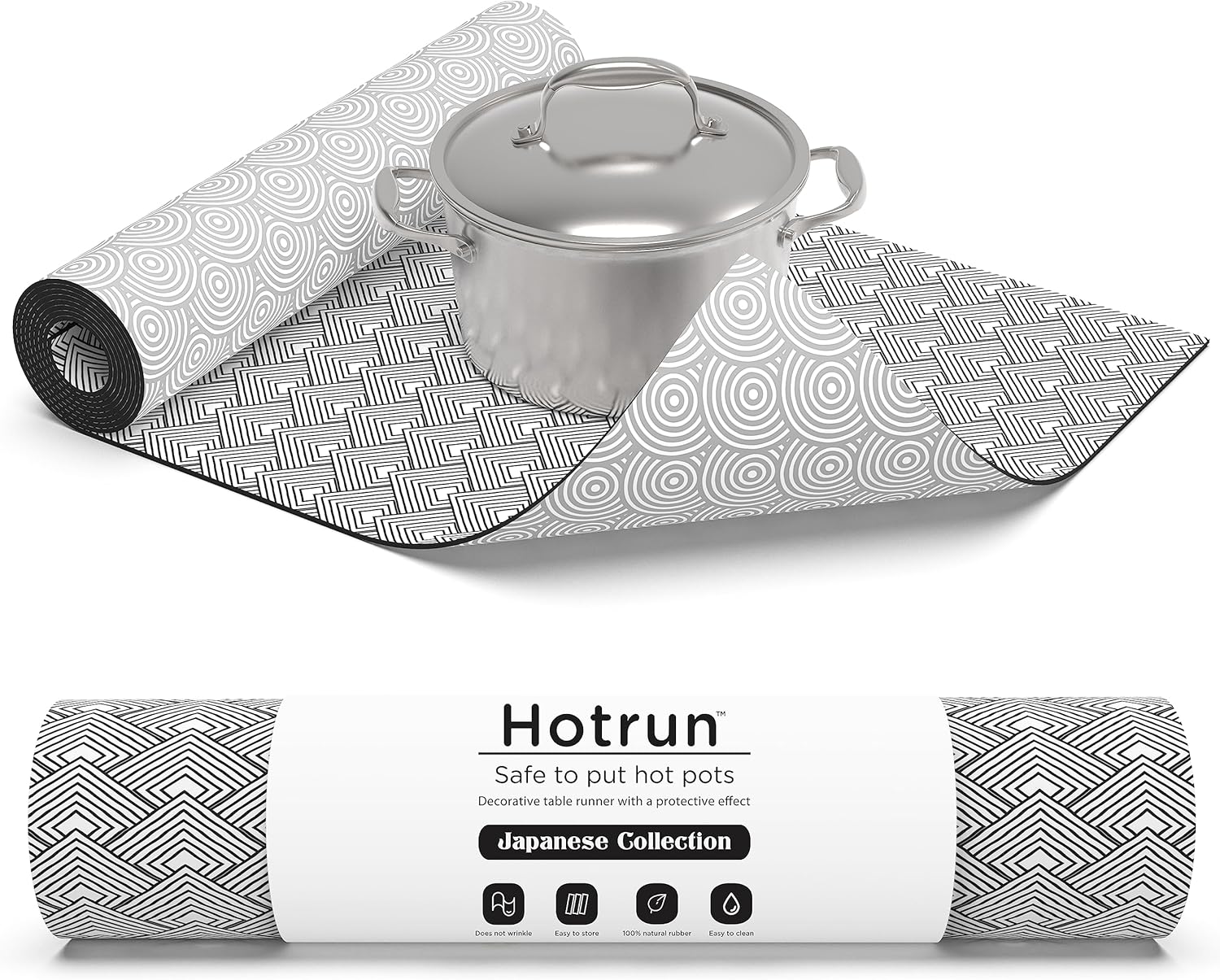 Fennoma Hotrun 2 in 1 Heat Resistant Trivet & Table Runner