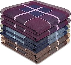 Selected Hanky 100% Cotton Handkerchiefs for Men