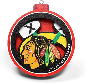 YouTheFan NHL 3D Logo Series Ornament
