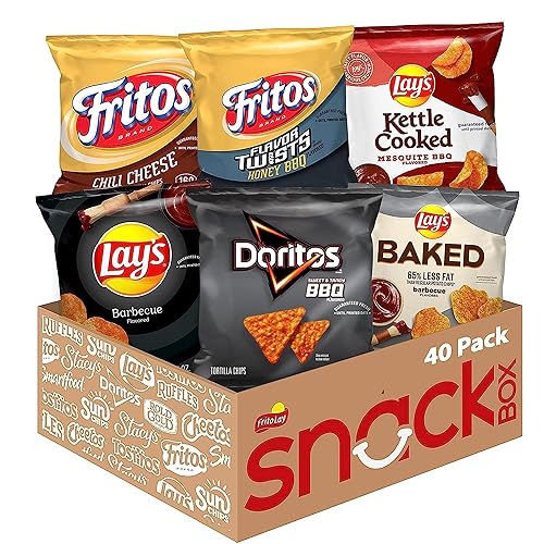 Vista 19 de Frito Lay Flamin' Hot - Paquete variado de aperitivos picantes, 6 sabores individuales Cheetos, Doritos, Chester's & Funyuns (40 unidades)