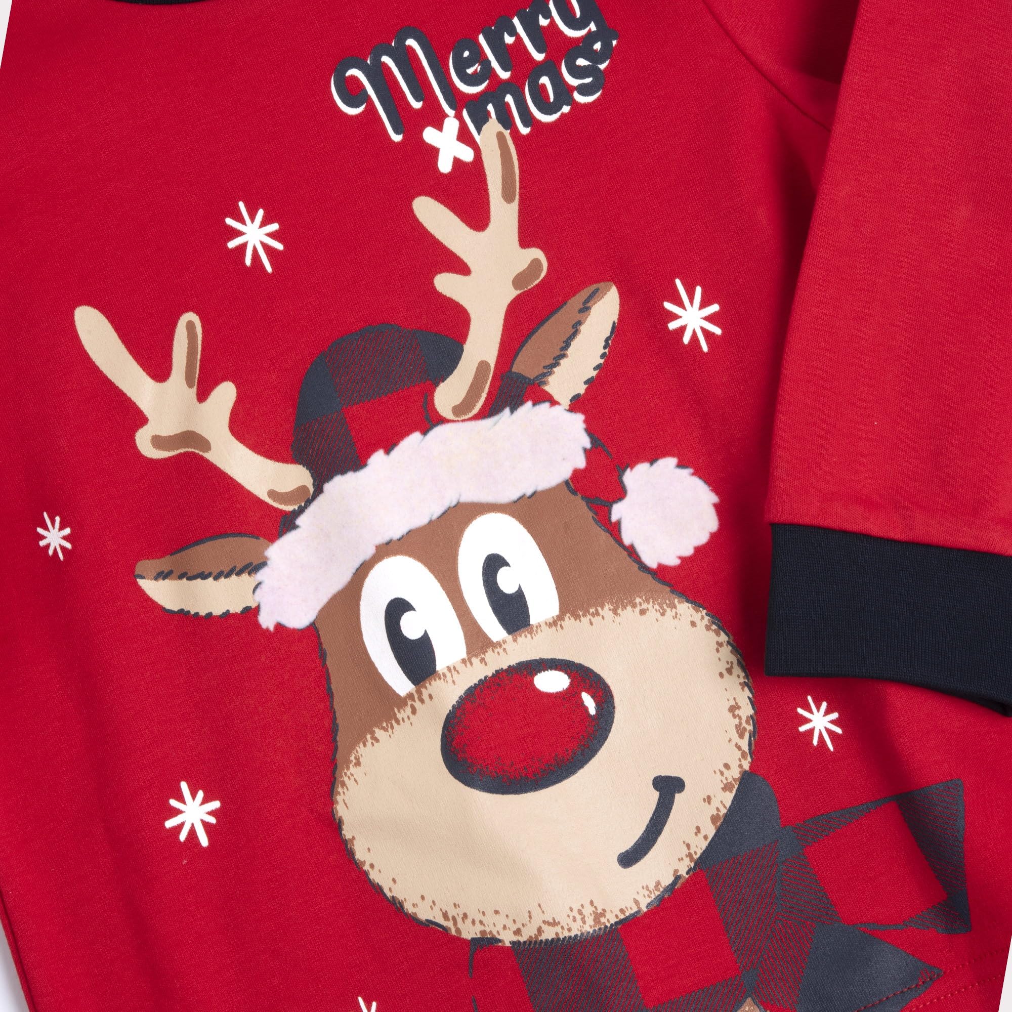 Chicco Pyjama en Coton - Noël Bottone Mixte Enfant (Lot de 1)