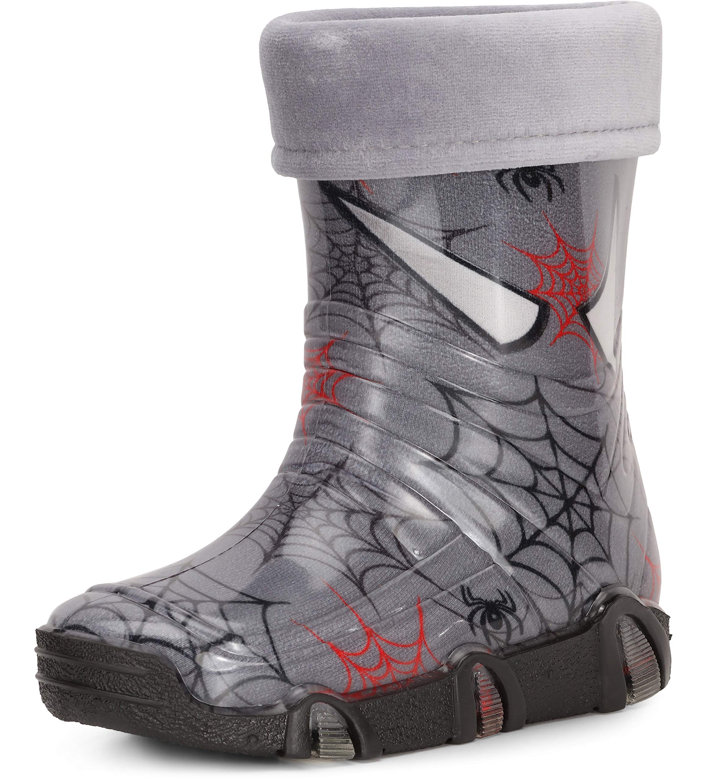 Ladeheid Kinder Gummistiefel gefüttert Swk