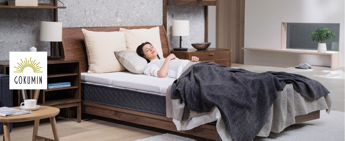 Amazon.co.jp: GOKUMIN Mattress, Triple-Fold, High Rebound, Low