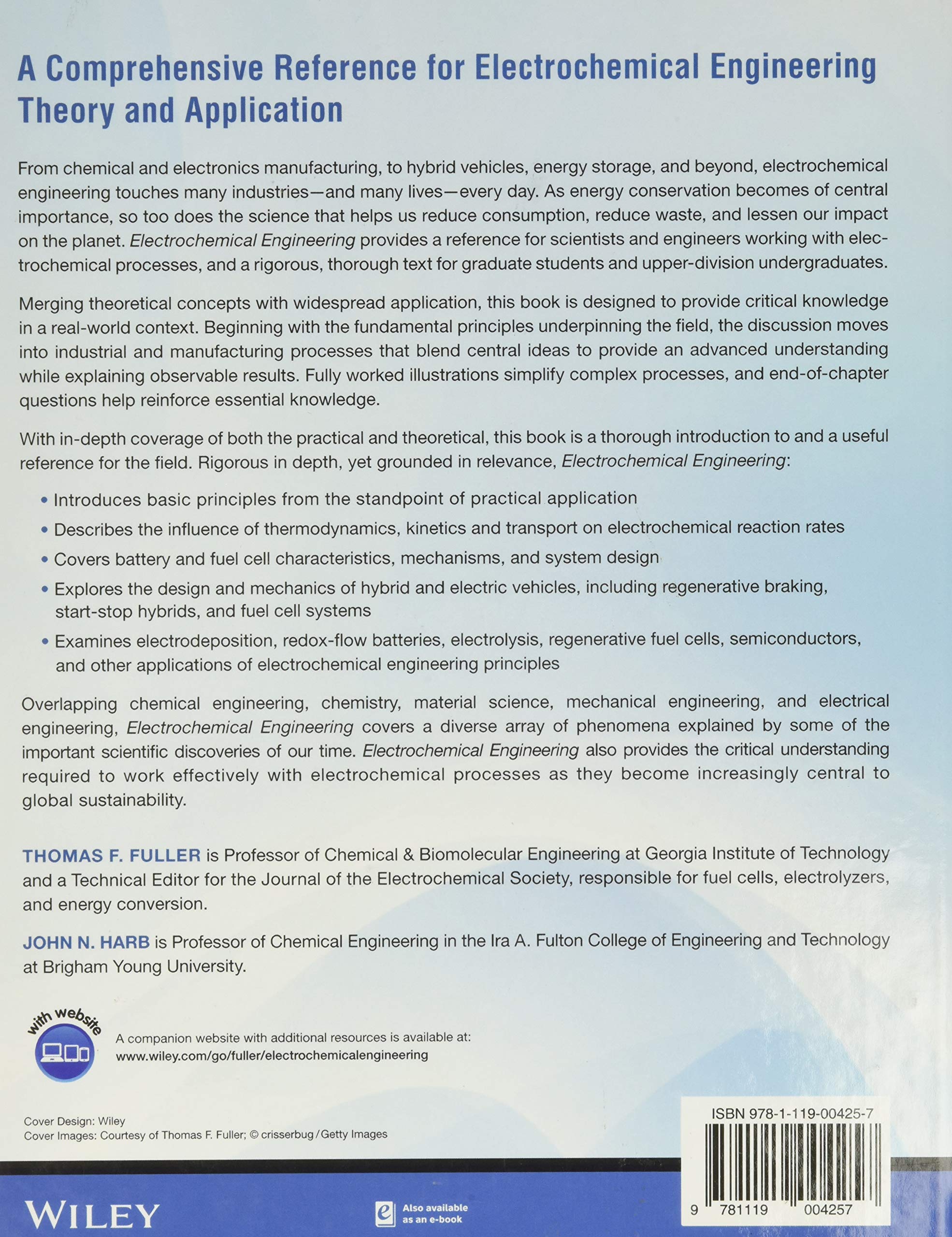 Electrochemical Engineering