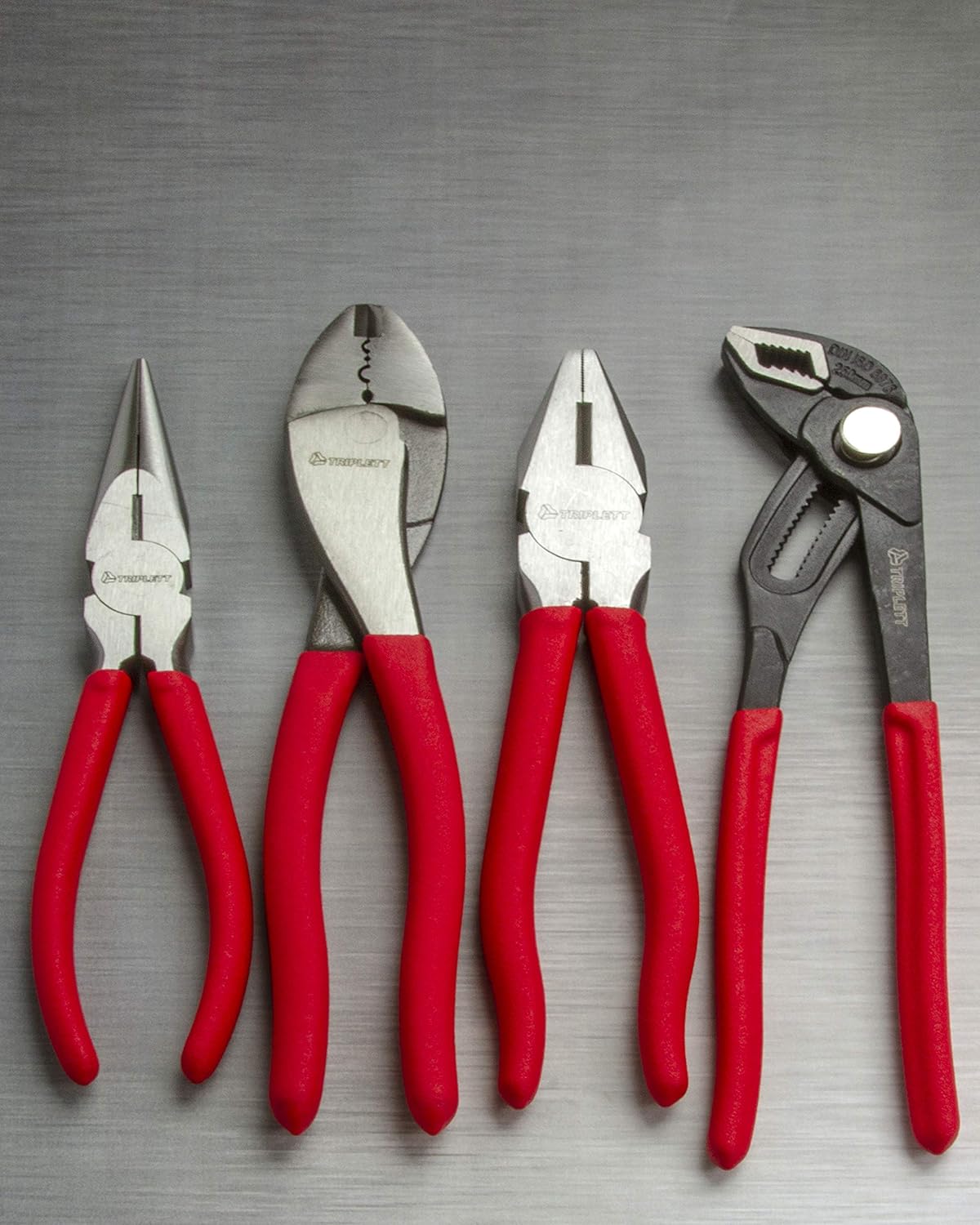 Triplett TT-275 8" Long Nose Pliers with Side Cutter