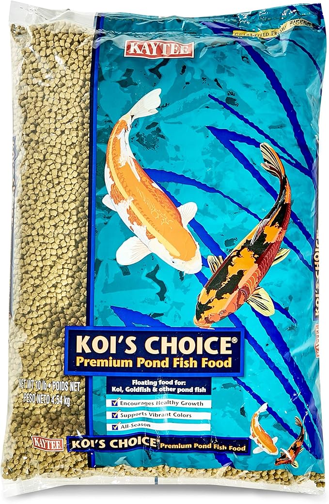 Kaytee Koi's Choice Koi Floating Fish Food, 10 Pound Amazon.ca Pet