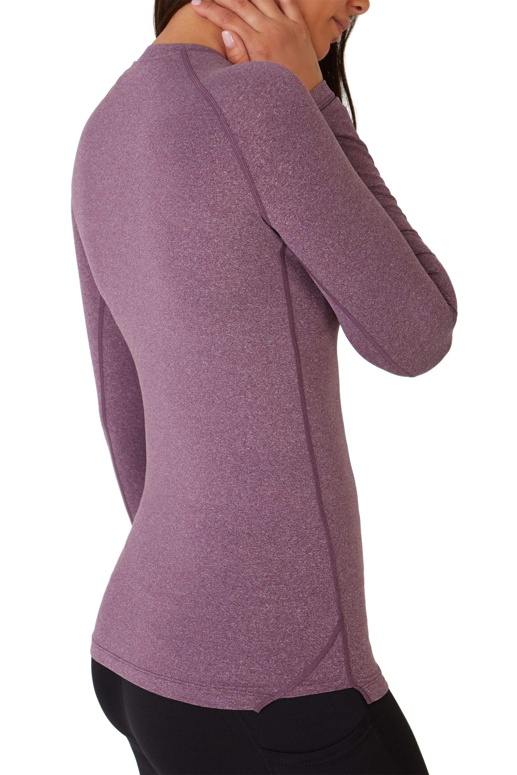 TCA SuperThermal Maglia Termica Donna Manica Lunga - Intimo Termico Donna Invernale - Maglietta Termica Sportiva - Maglie Termiche - Maglia Intima Quickdry - Abbigliamento Termico