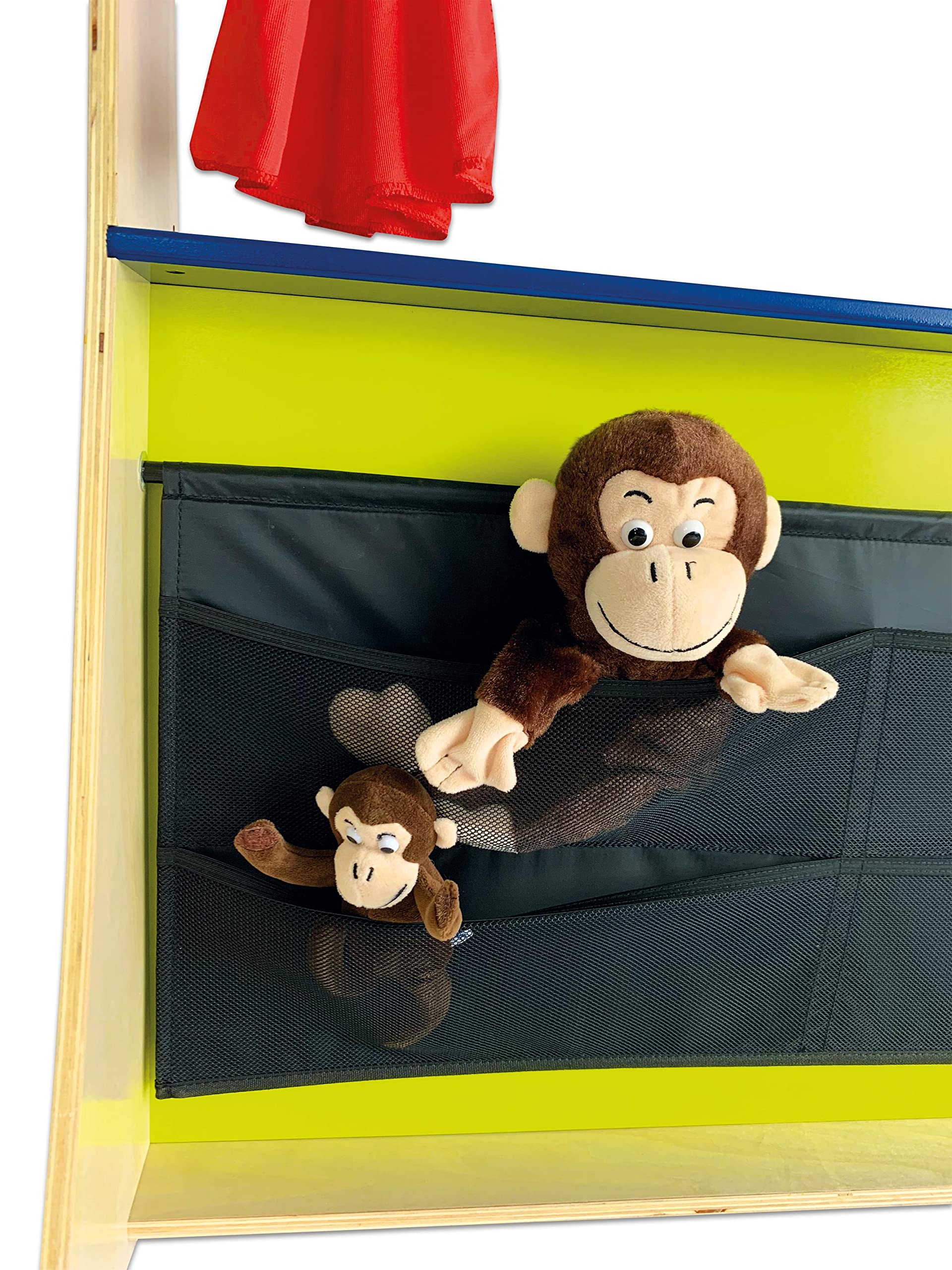 Beleduc Kasperletheater Holz - Puppentheater Kinder Kaspertheater