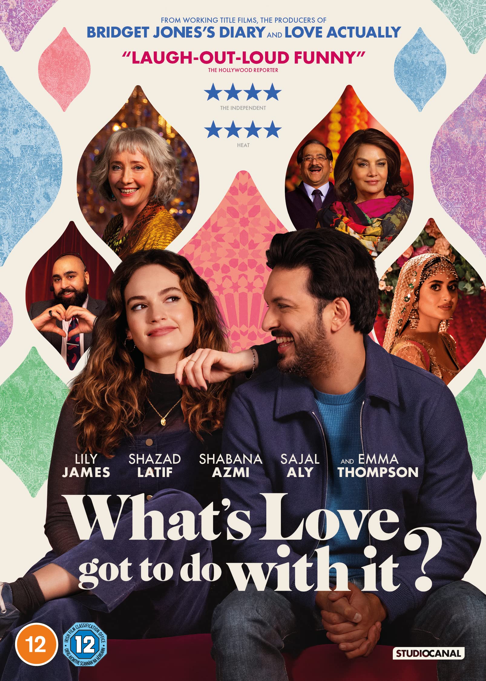 What's Love Got to Do With It? DVD (2023) Lily James, Kapur (DIR) cert 12