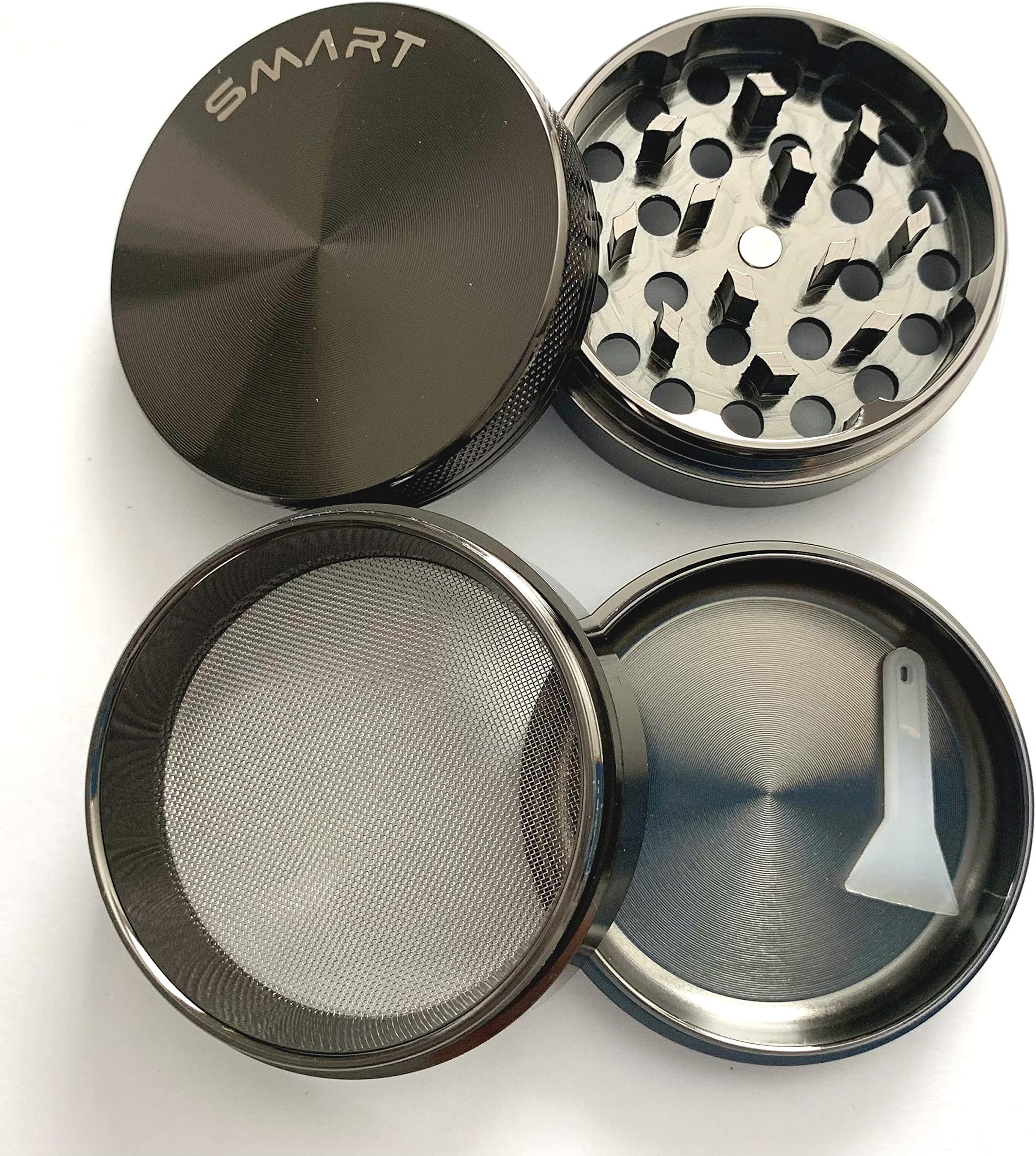 2.25" SMART CRUSHER Quality Tobacco Herb Grinder (non-aluminum grinder)