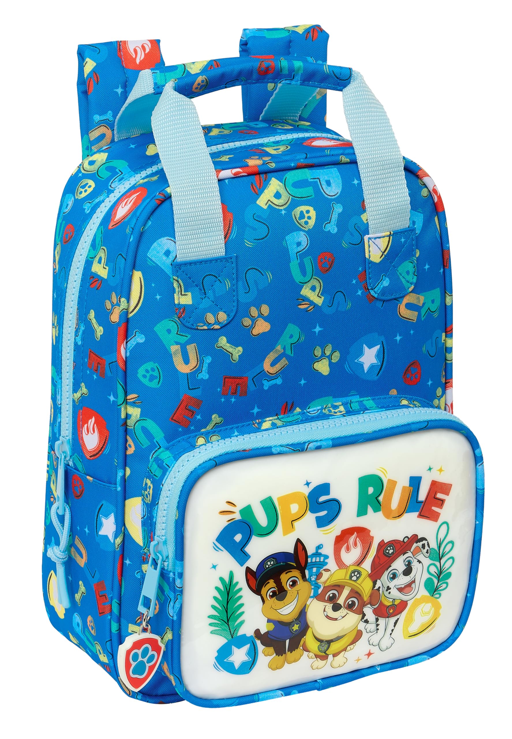 Safta Blue Paw Patrol Pups Rule - Children's Material, Ideal For Children, Comfortable And Versatile, Quality And Resistance, Estándar, Children's Backpack