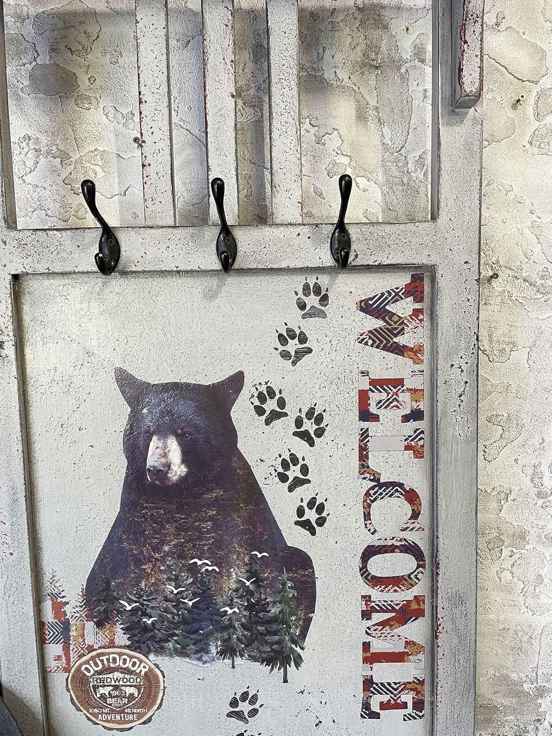 Redesign Décor Transfers®-24"x35"Cabin Getaway-Total Sheet Size 24"x35", Cut into 2 Sheets Wall Decals Wallpaper Wall Stickers Murals Decor Furniture Transfer 655350656423