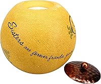 Vista 8 de Pavilion Gift Company Comfort Candles - Portavelas redondo de 4-1/2 pulgadas, amigo