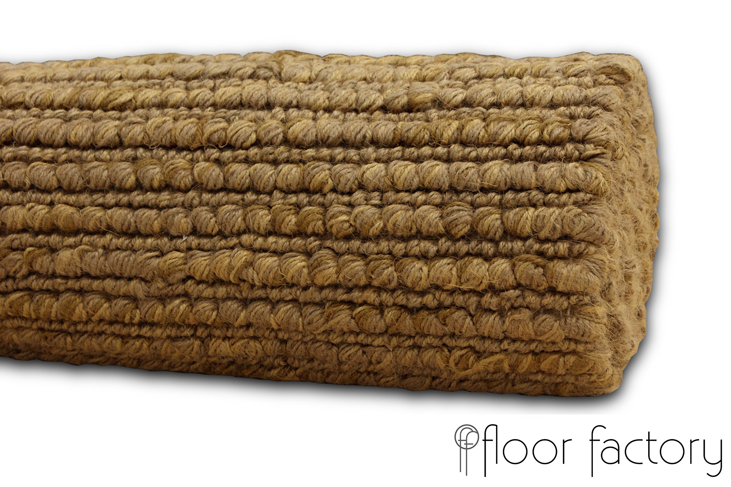 floor factory tappeto moderno naturale Juta beige naturale 80x150cm tappeto tessuto a mano di 100% fibra naturale