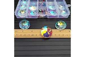 30mm Sun Crystal AB Crystal Beads Hanging Prism Beads