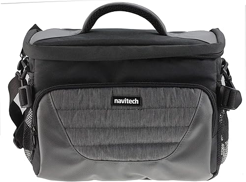 Miniatura 5 de Navitech - Funda de transporte para dronecuadricóptero, compatible con DJI Tello, color gris