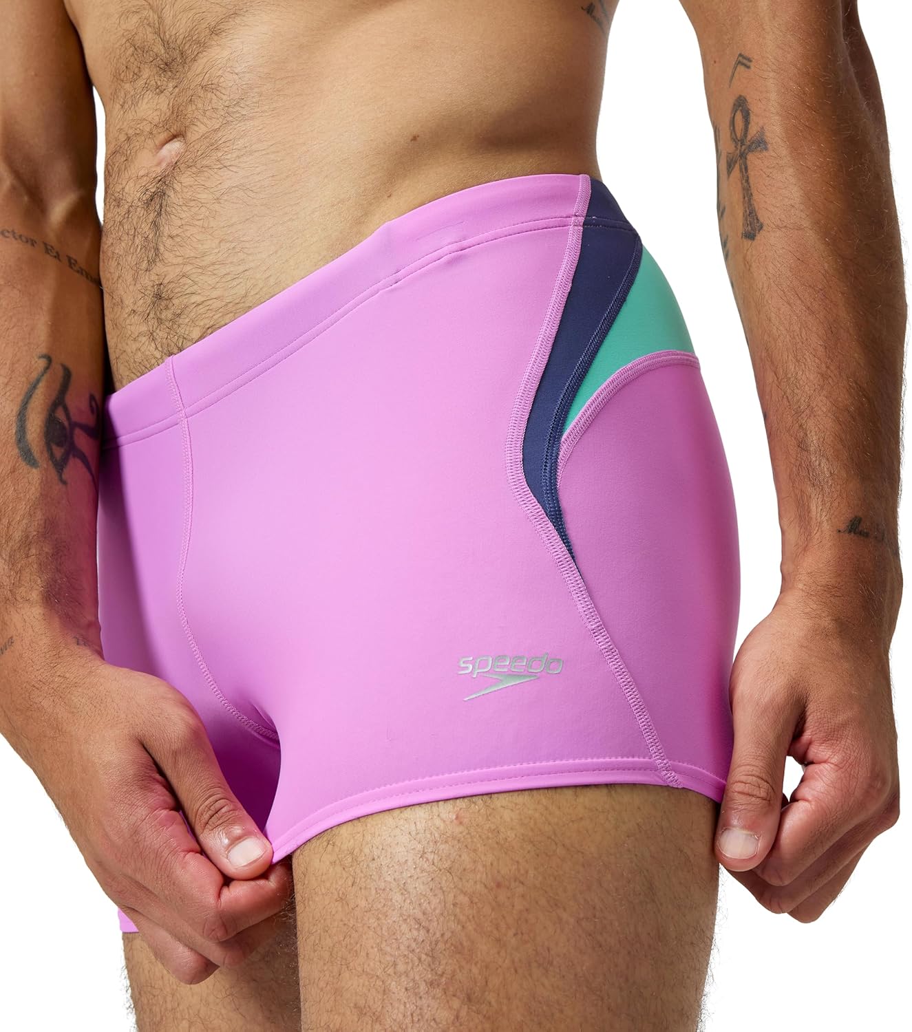 Speedo Mens Swimsuit Square Leg Eco Flex Beachstar