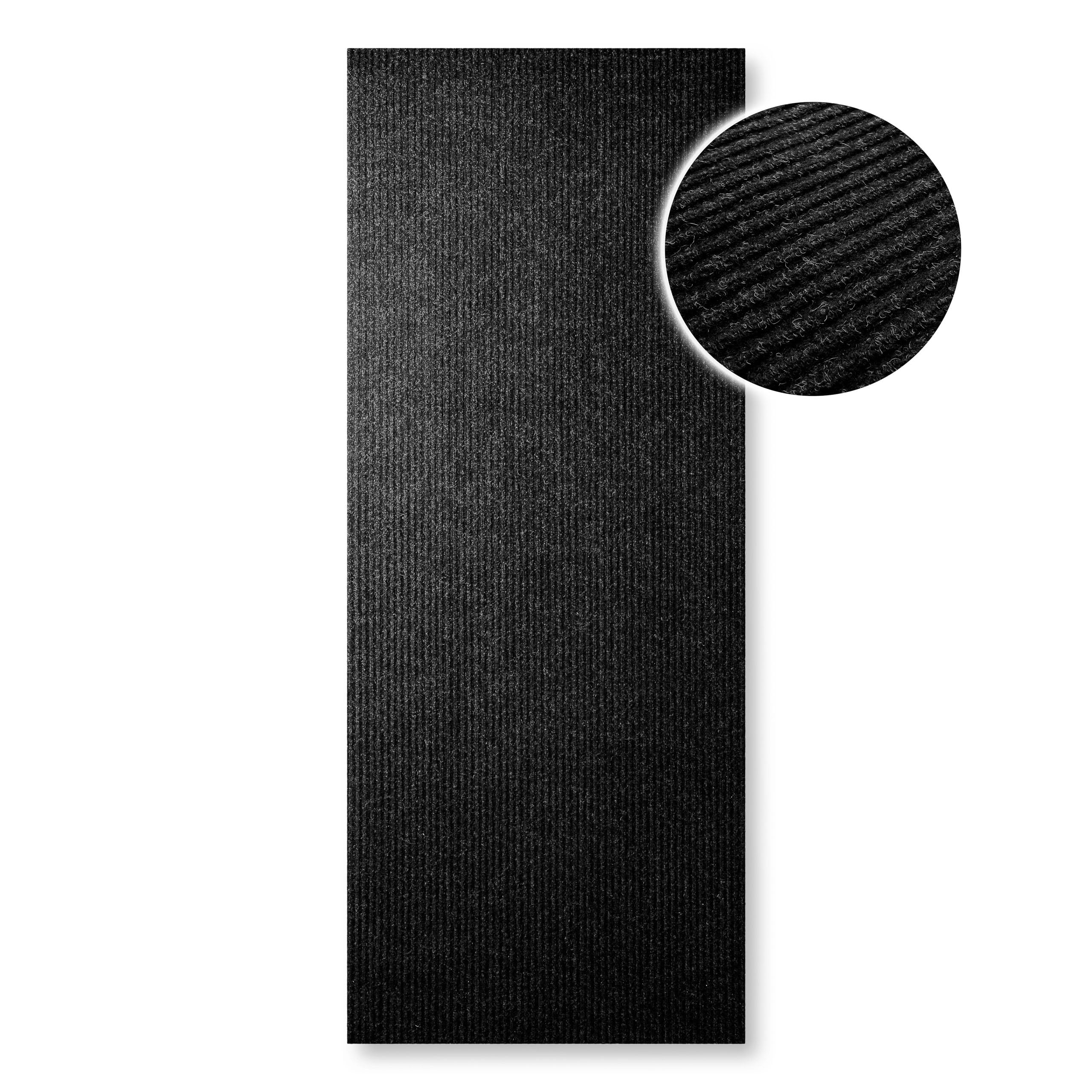 Wecon Home Buhai Läufer, 80 x 200 cm, schwarz
