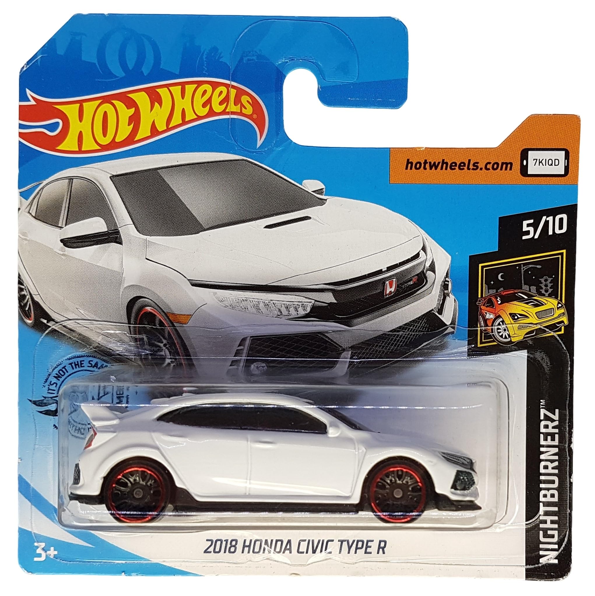 Hot Wheels - 2018 Honda Civic Type R - Nightburnerz 5/10 - FYF82