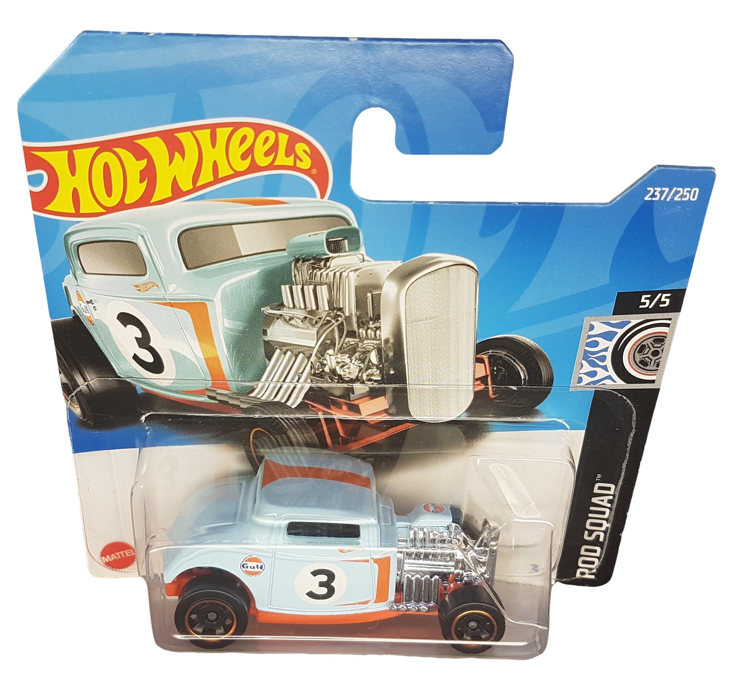 Hot Wheels - '32 Ford - Rod Squad 5/5 - HCV75 - Short Card - Hot