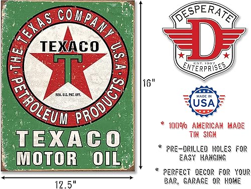 Miniatura 2 de Desperate Enterprises Aceite de motor 4SGM TSN1927 Texaco