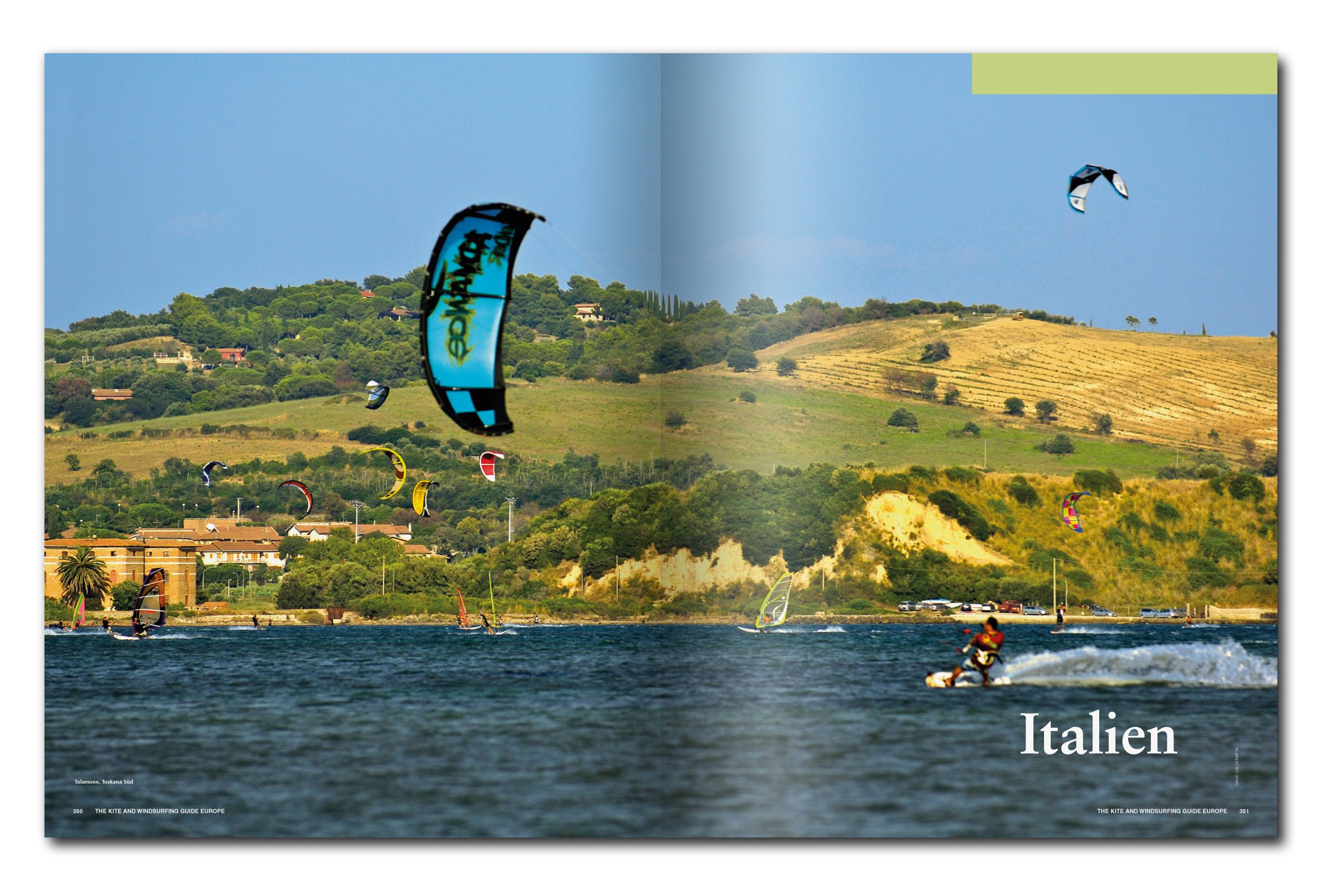 The Kite and Windsurfing Guide Europe: Deutsche Ausgabe