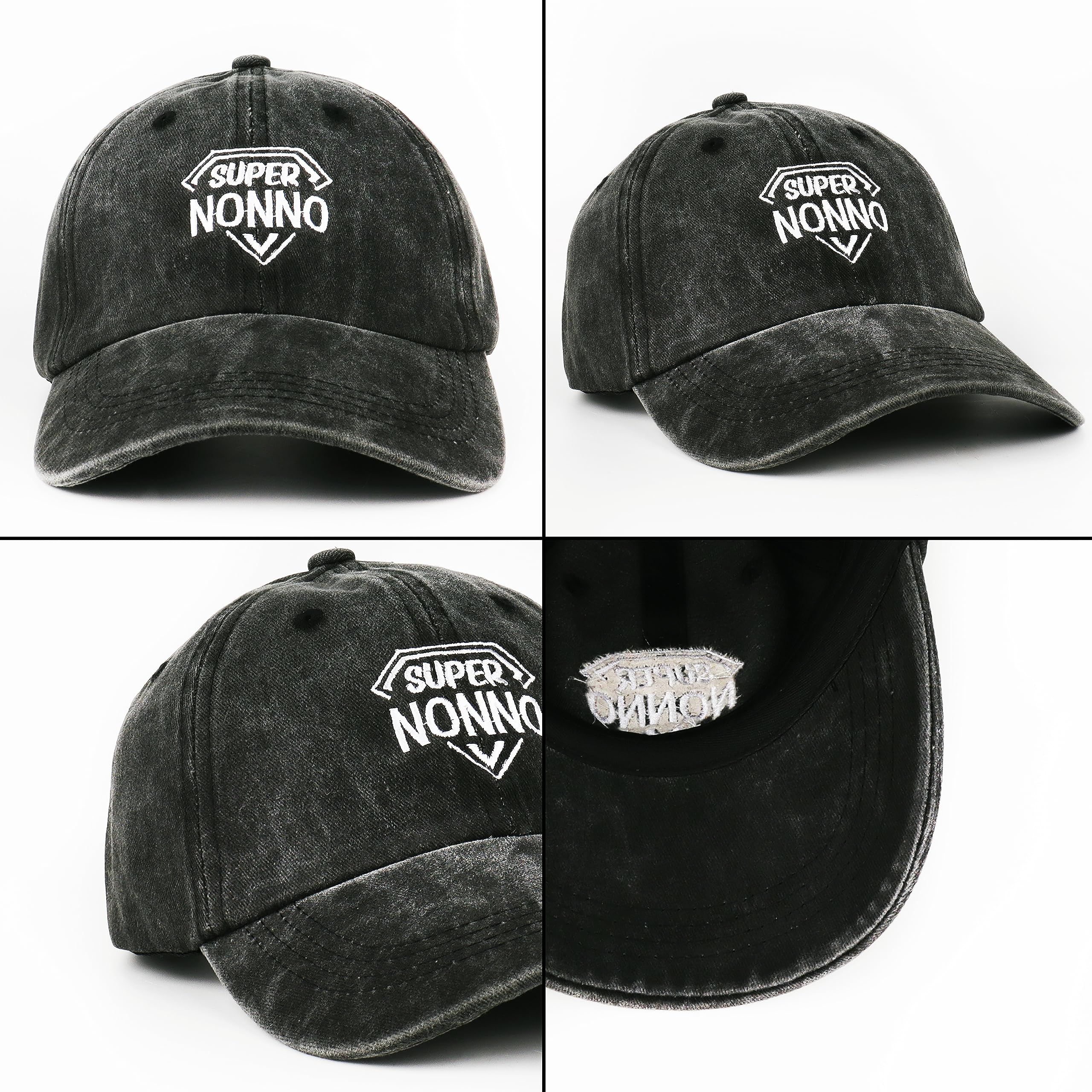 Merclix 30/40/50/60/70 Anni Compleanno Uomo Regalo Nonno/papà/Mamma e papà Cappello Baseball Uomo con Visiera Regalo Uomo 30/40/50/60/70 Anni