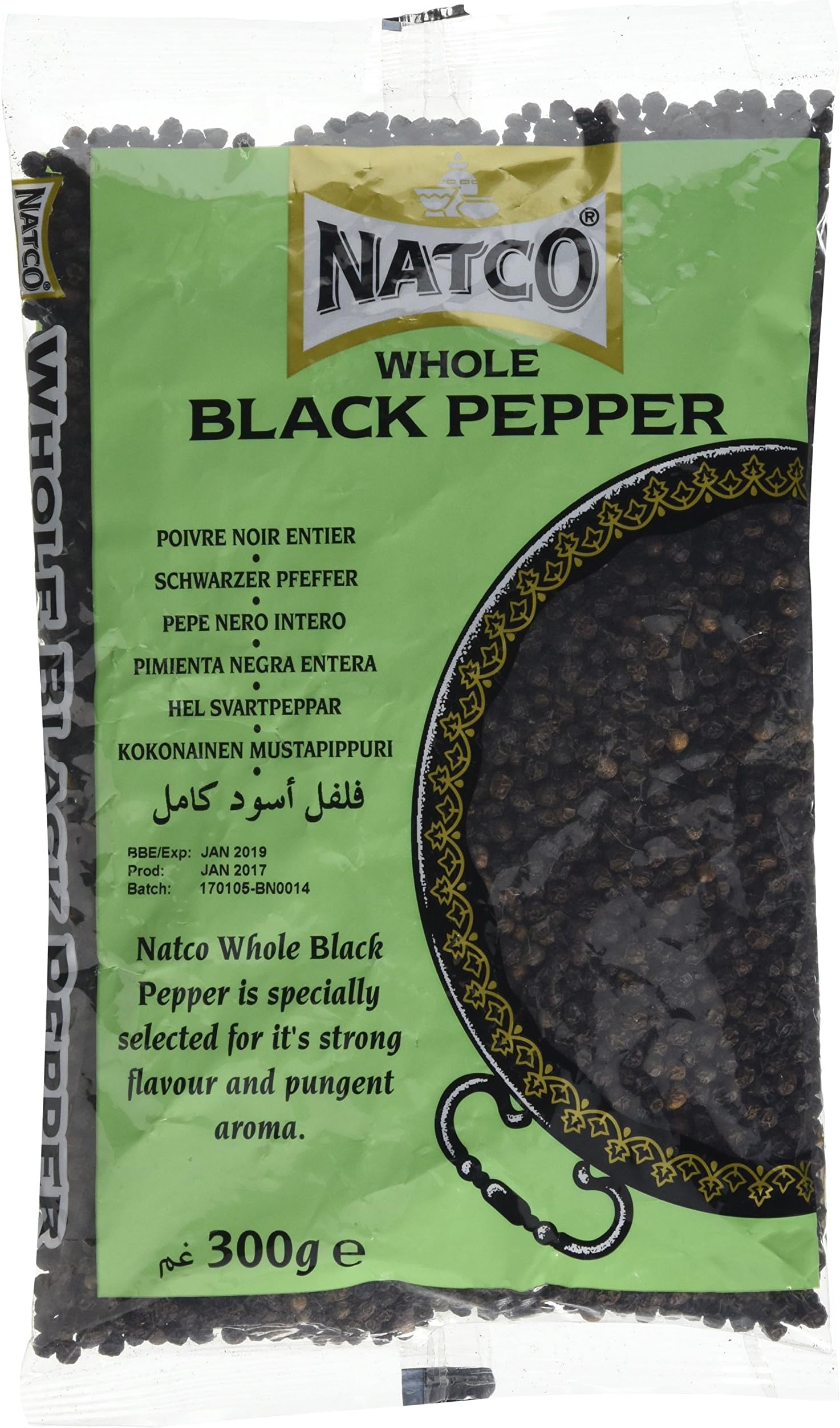 Black Pepper Whole 300g