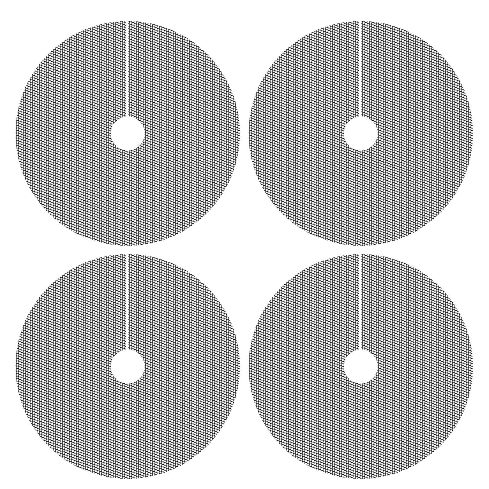 Generisch Griglia per vasi da fiori, 4 pezzi, copertura per piante regolabile, 40 cm, per interni ed esterni, balcone, terrazza, giardino